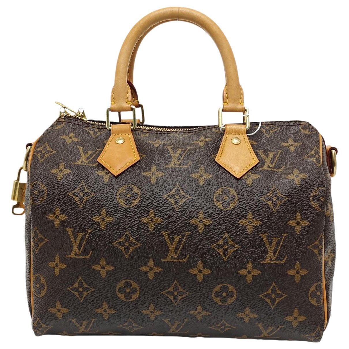 Nano Speedy / Mini HL leather handbag