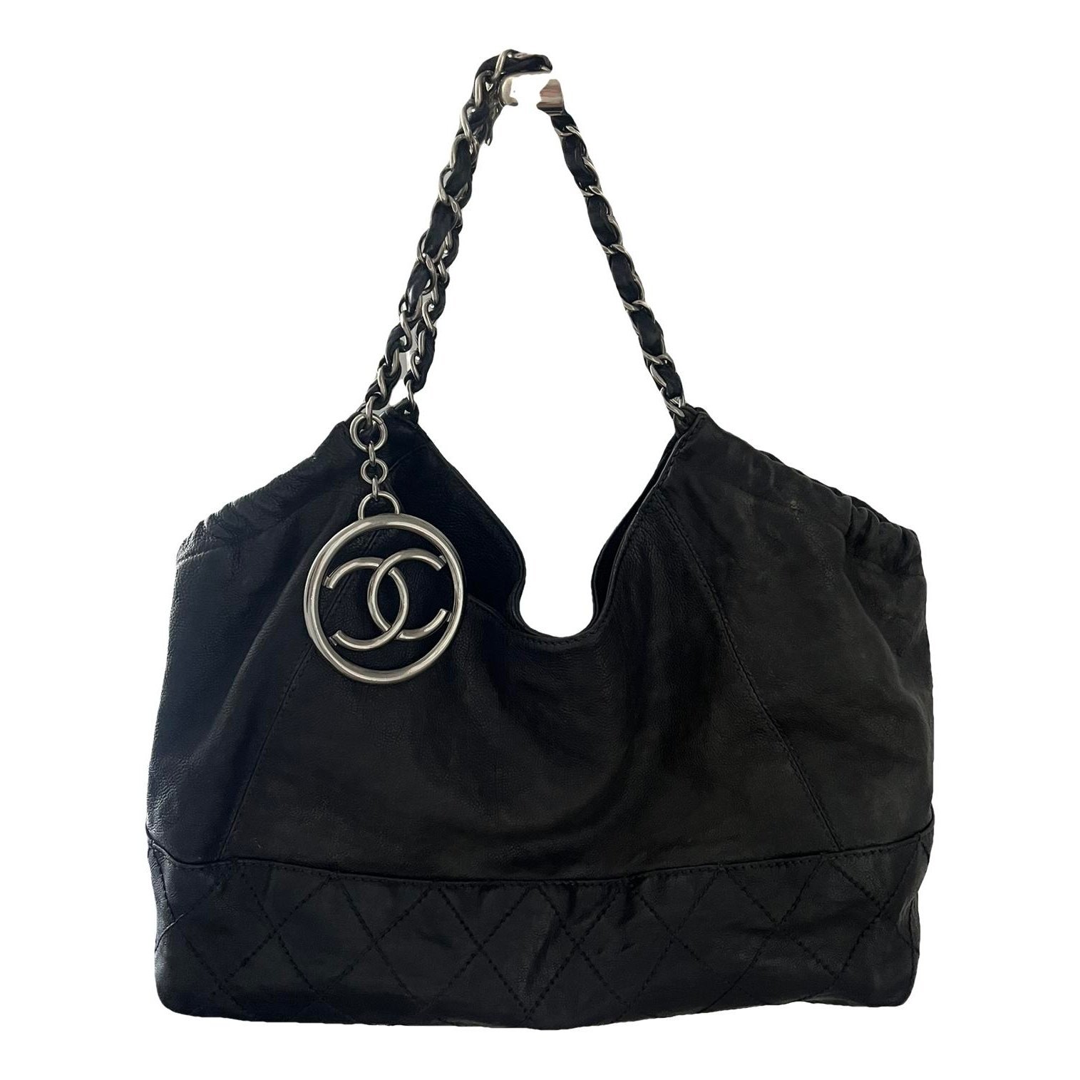 Coco Cabas leather tote