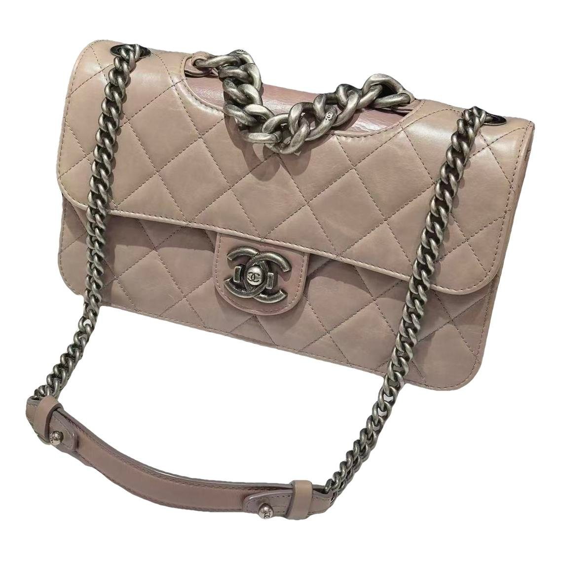 Leather handbag