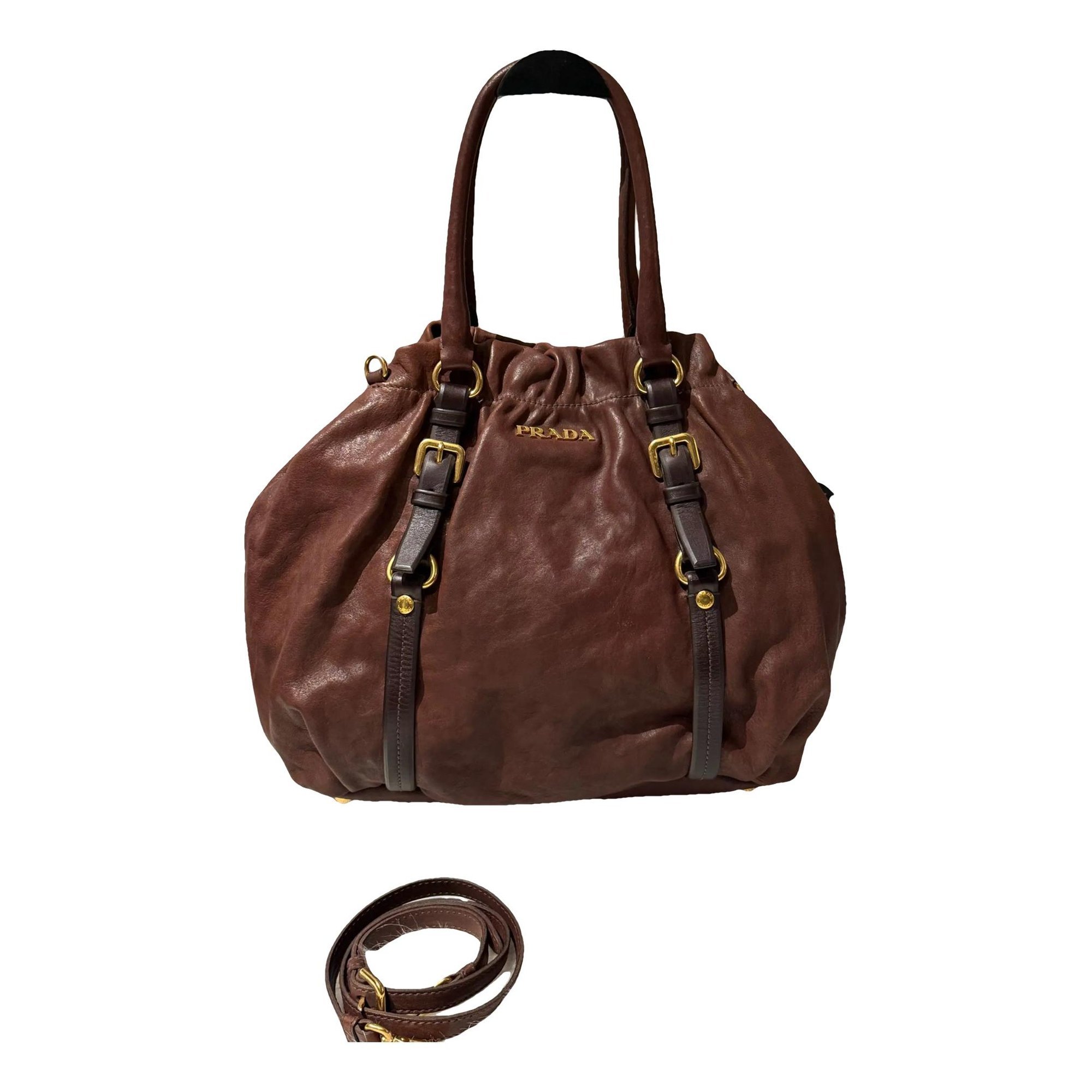 Leather handbag