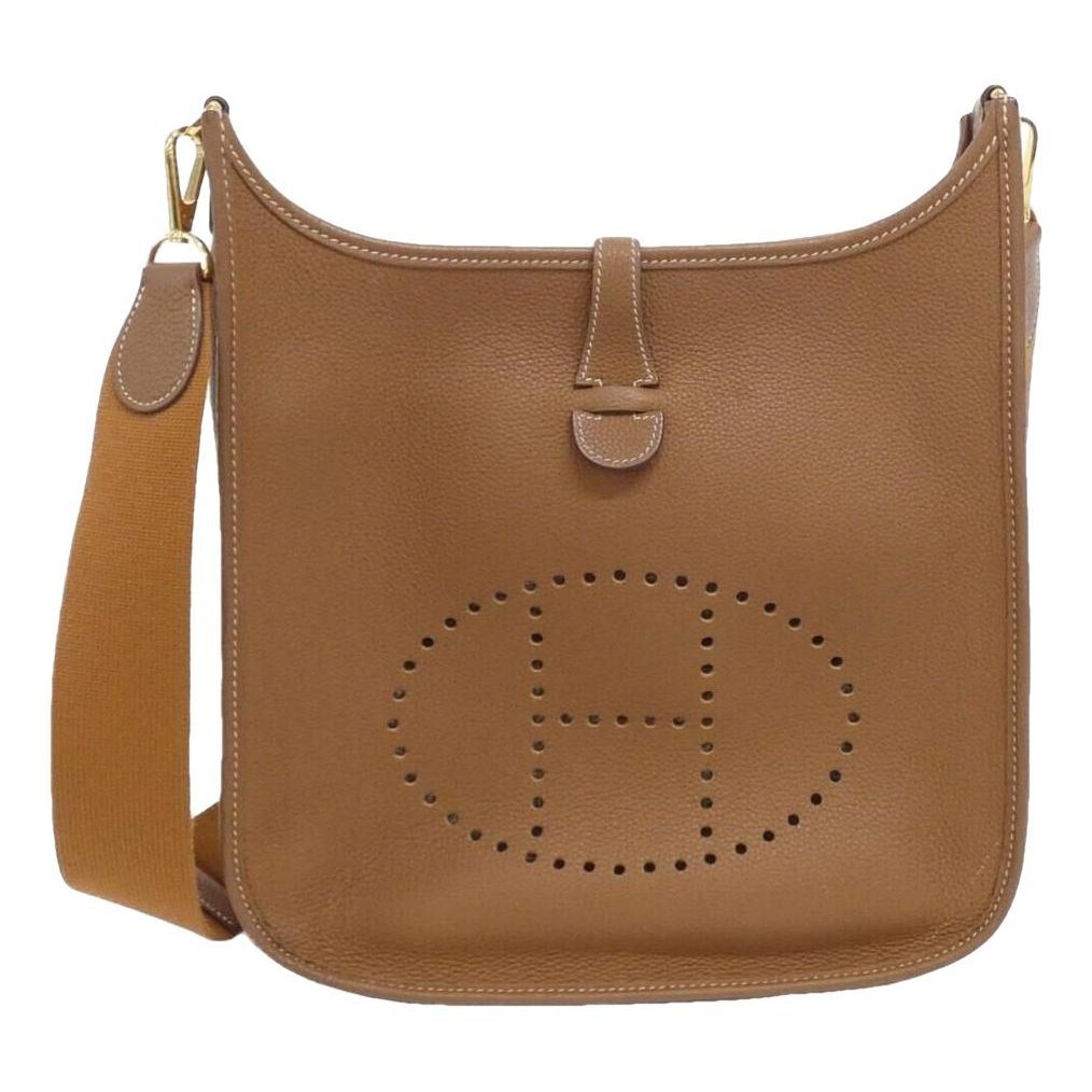 Evelyne leather handbag