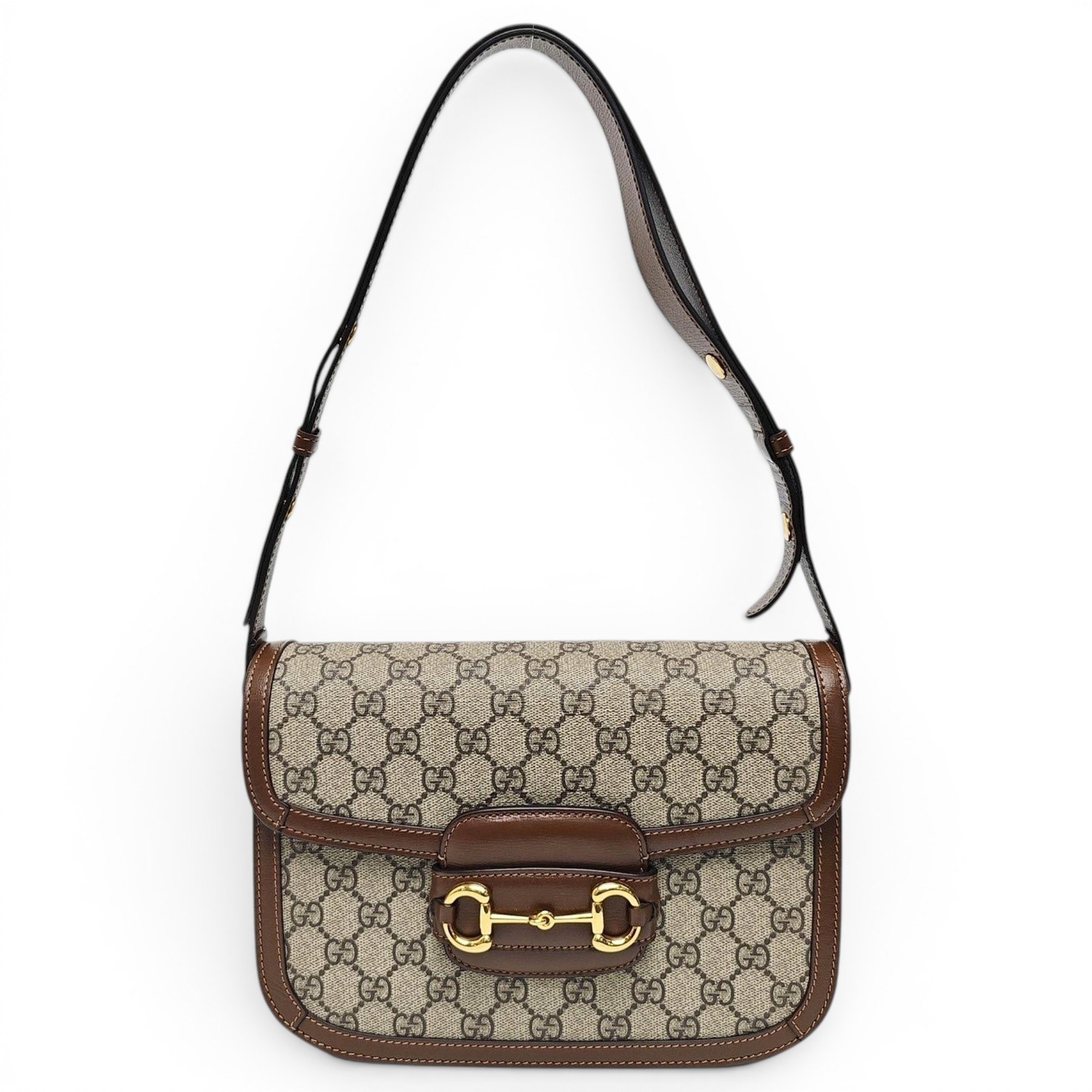 Handle Horsebit 1955 leather handbag