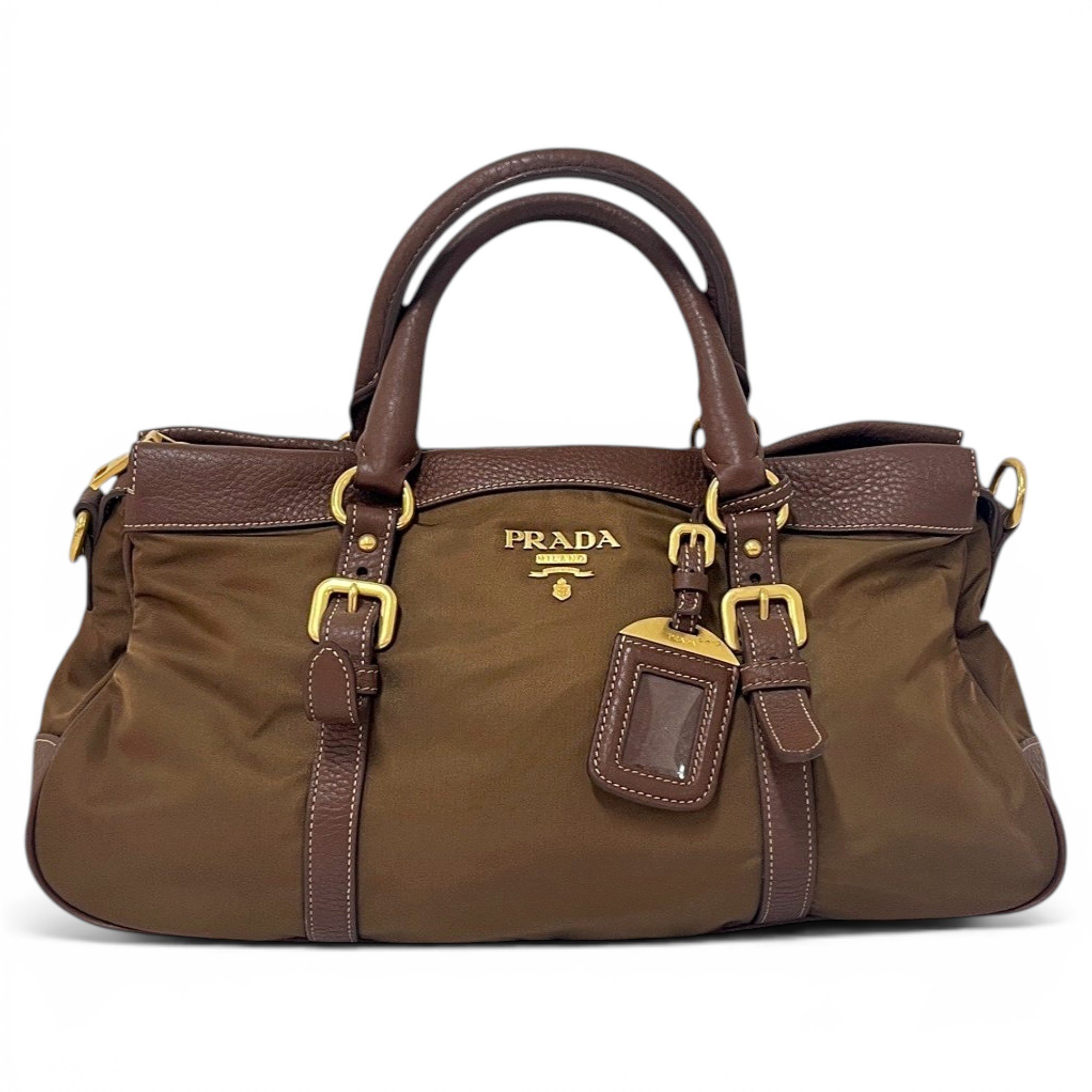 Leather handbag