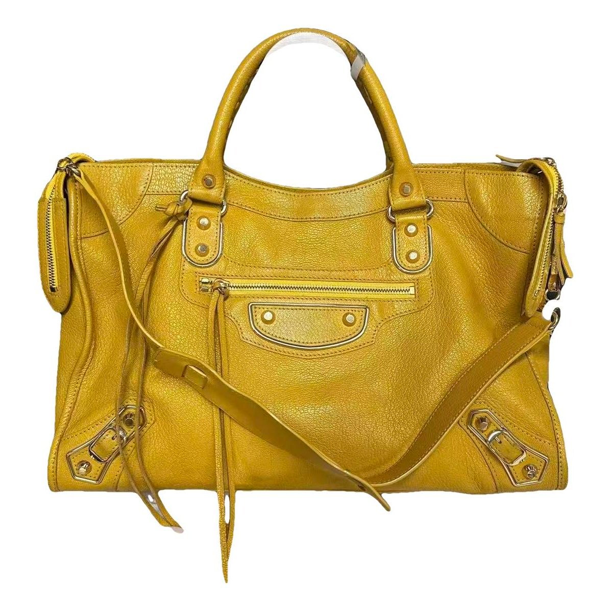 Leather handbag
