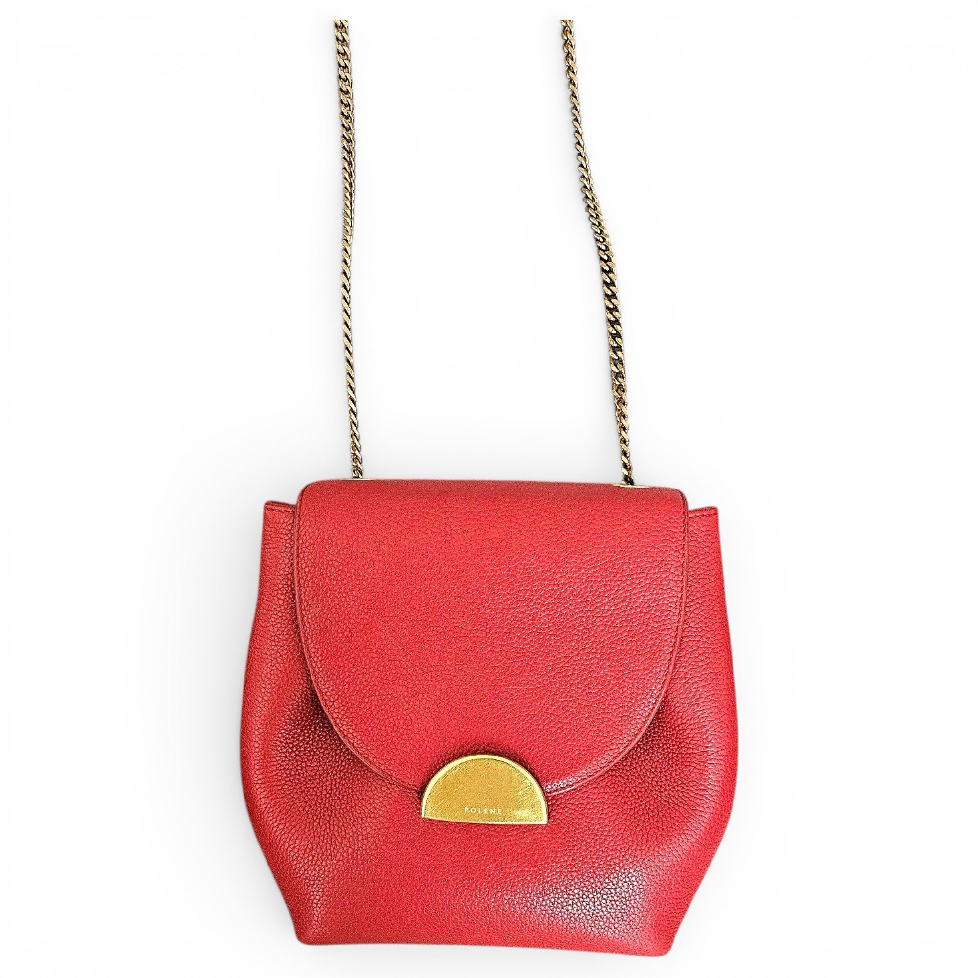 Numéro un mini leather crossbody bag