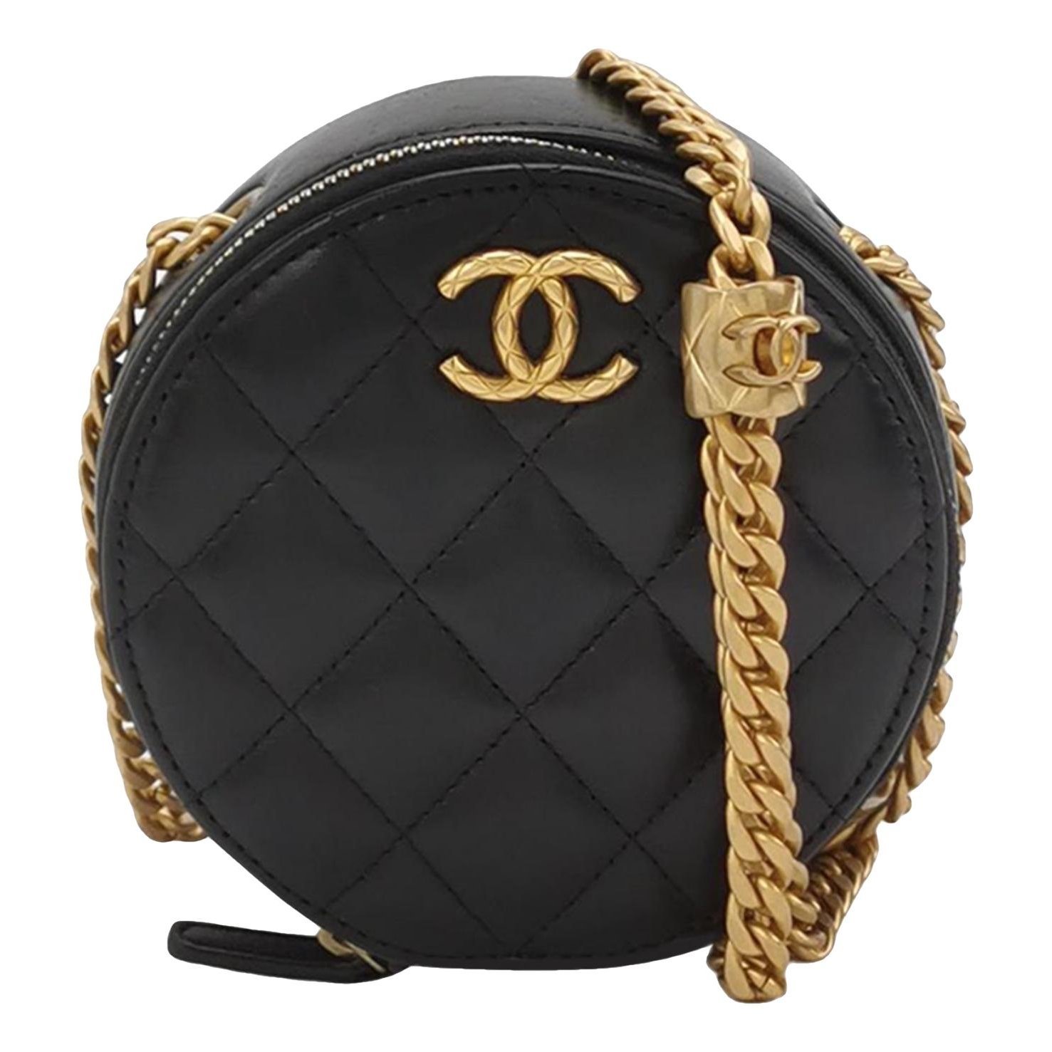 Trendy CC Vanity leather handbag