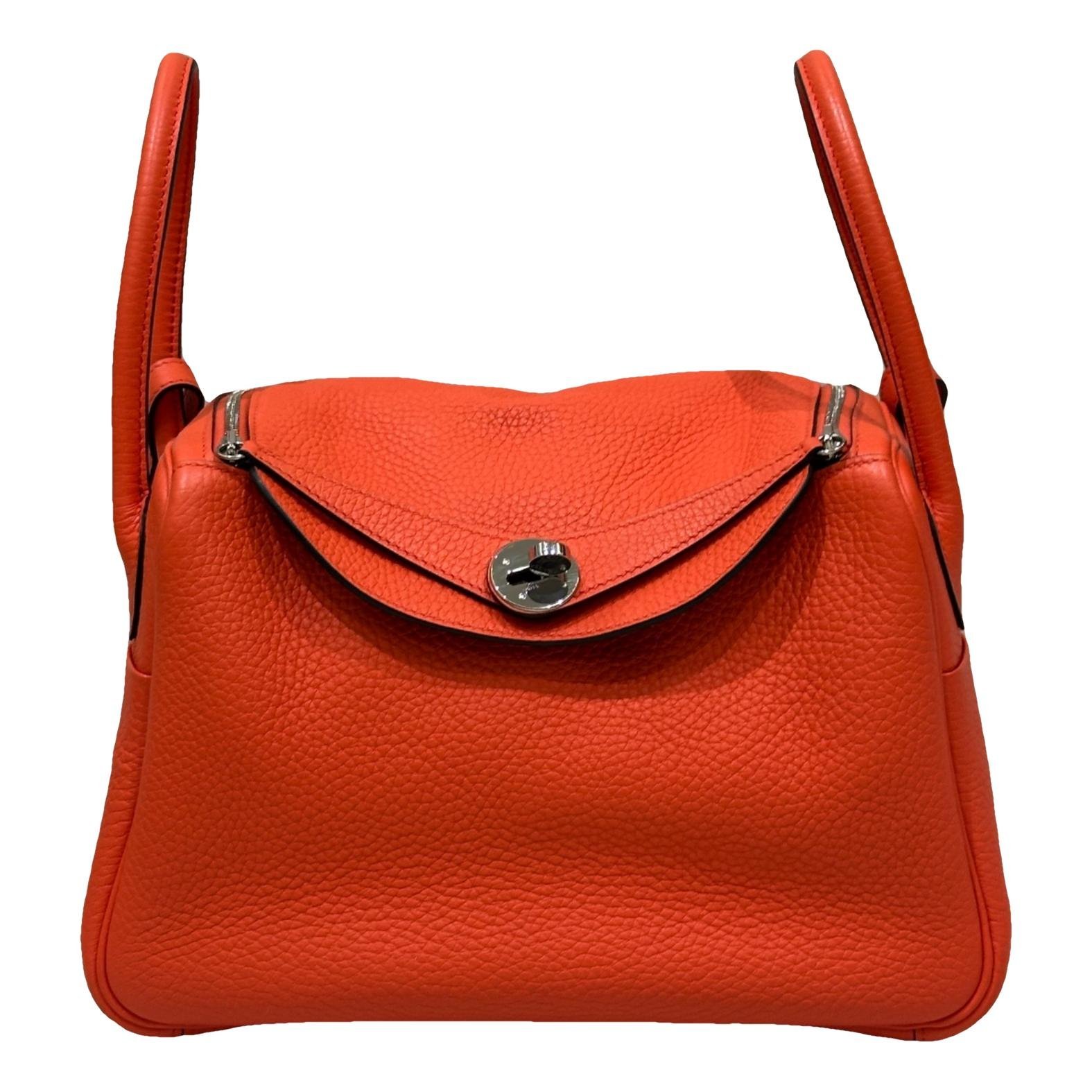 Lindy leather handbag