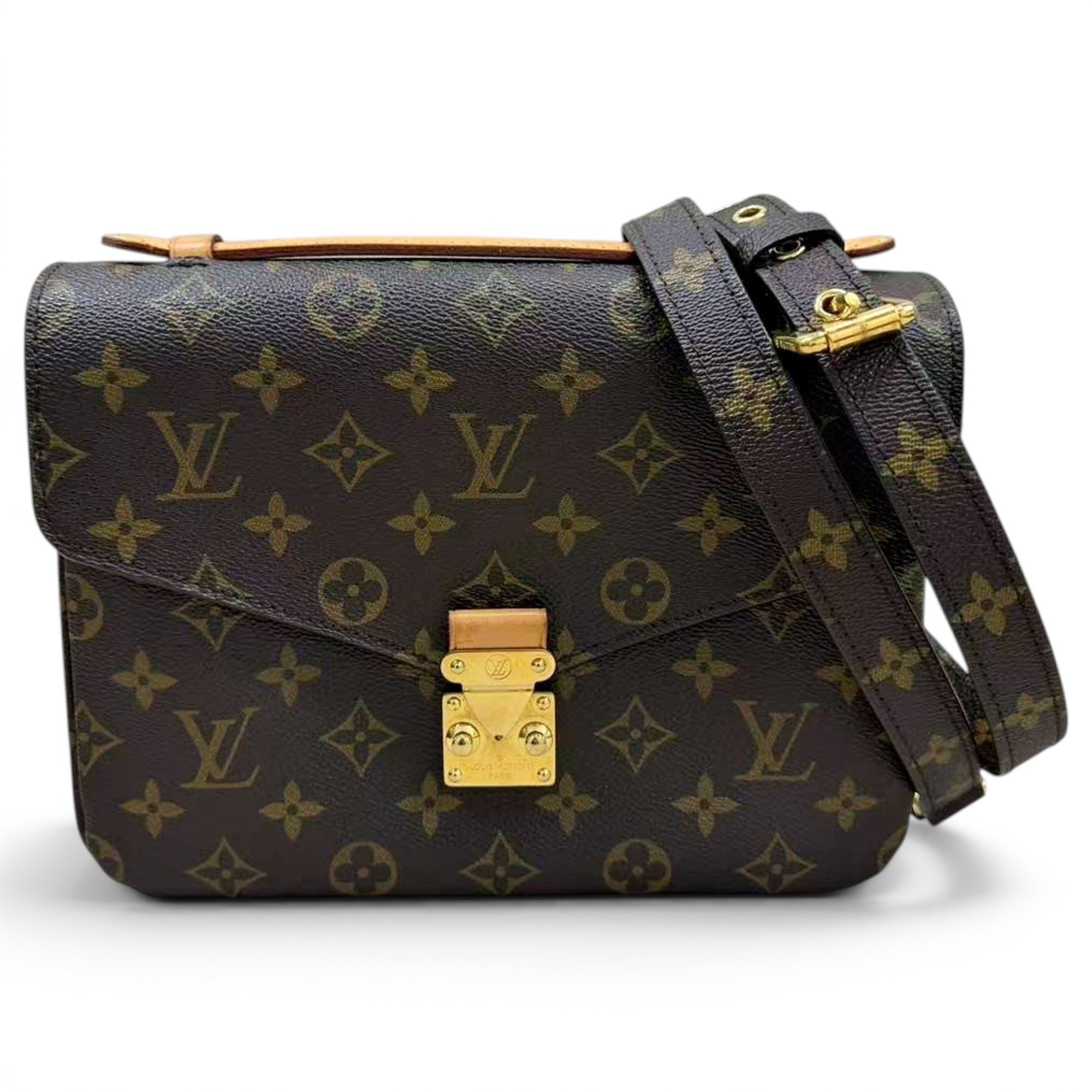 Metis leather crossbody bag