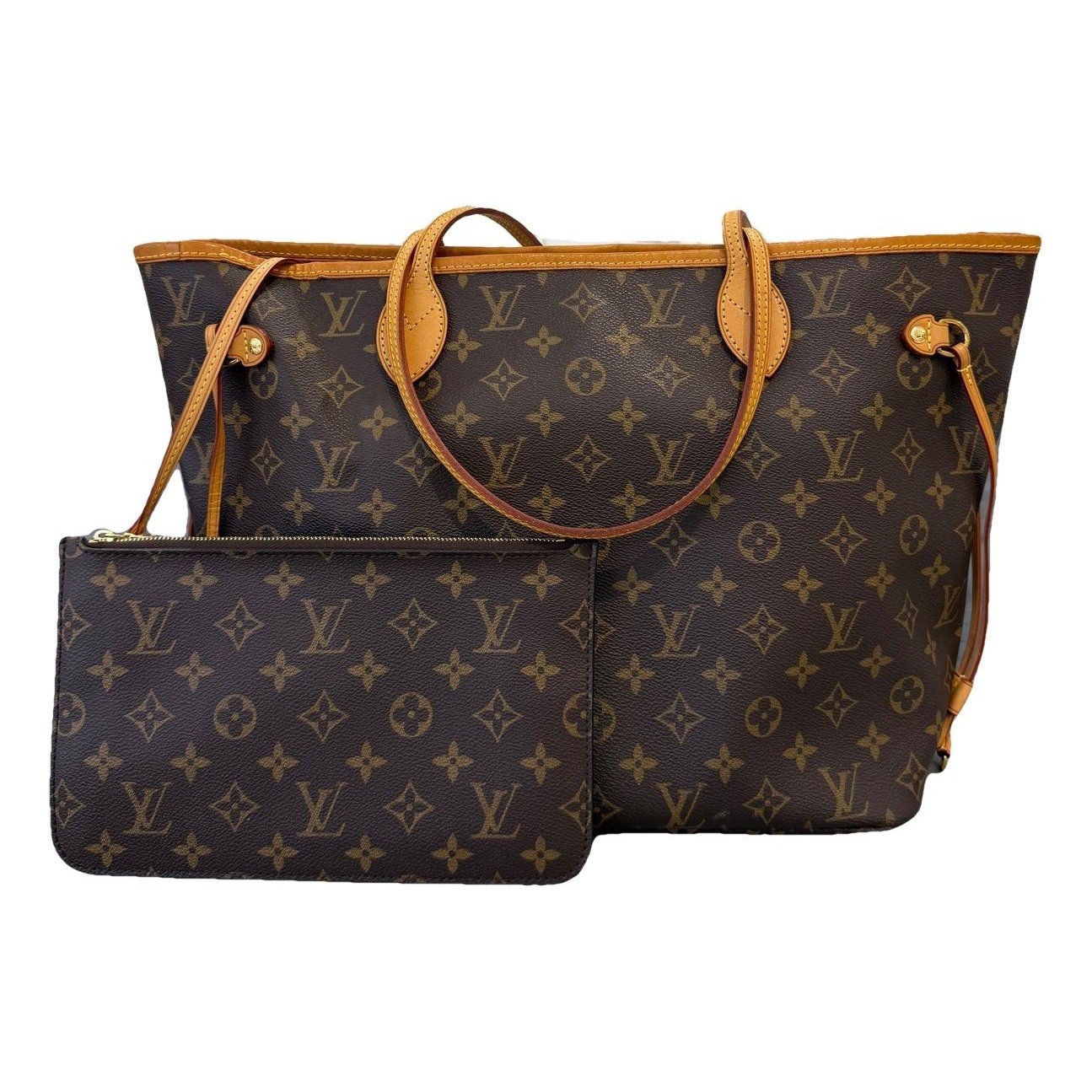 Neverfull leather handbag