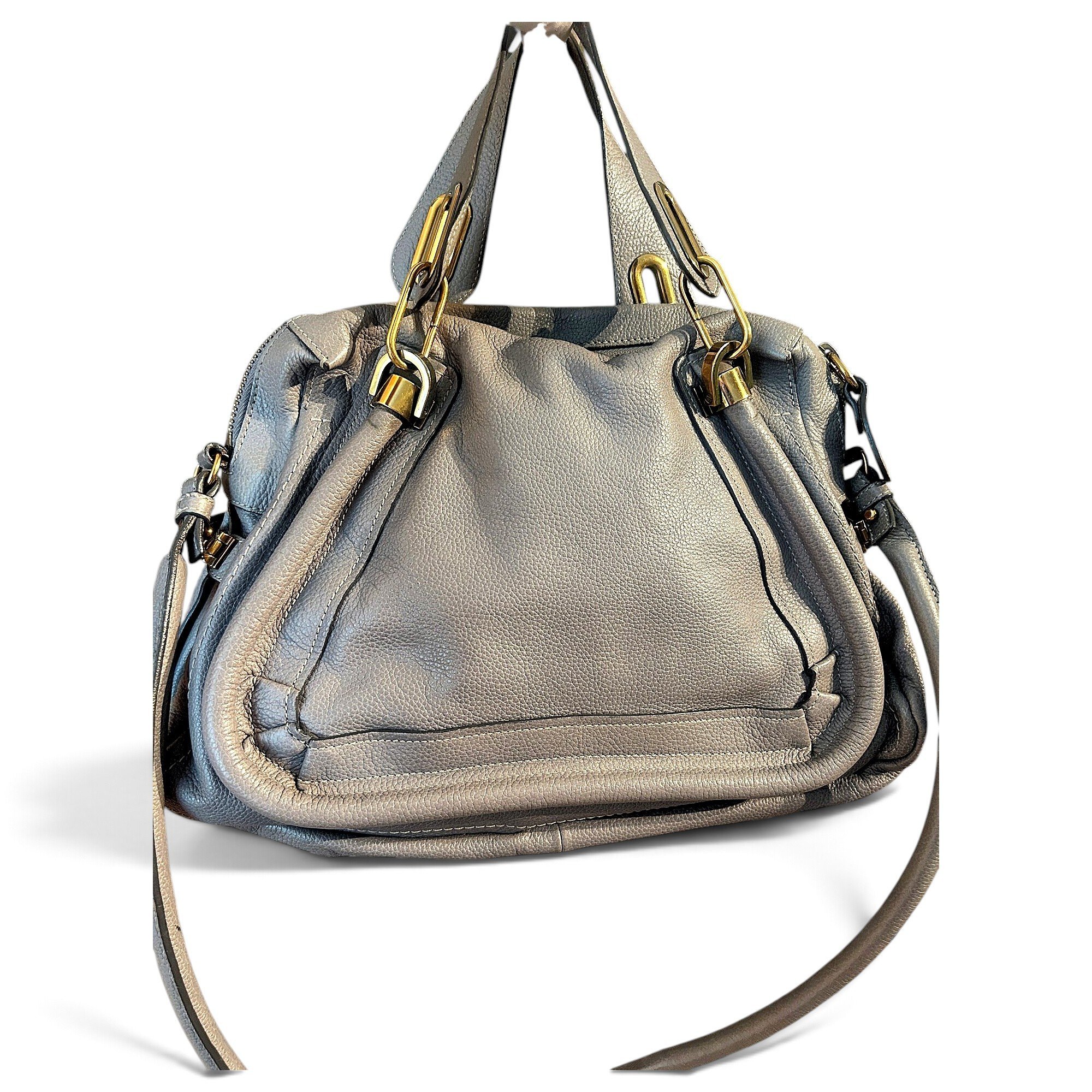 Paraty leather satchel