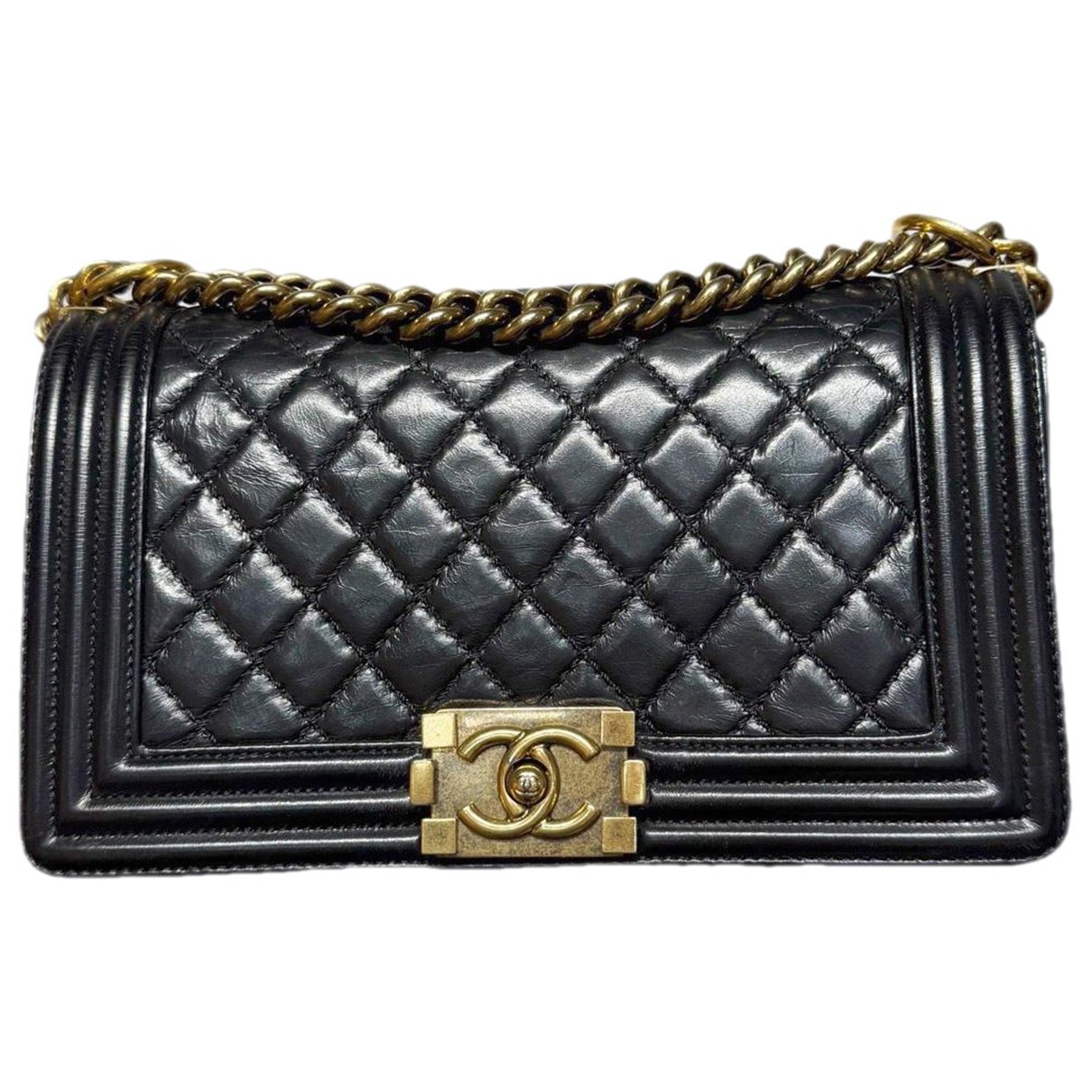 Boy leather crossbody bag