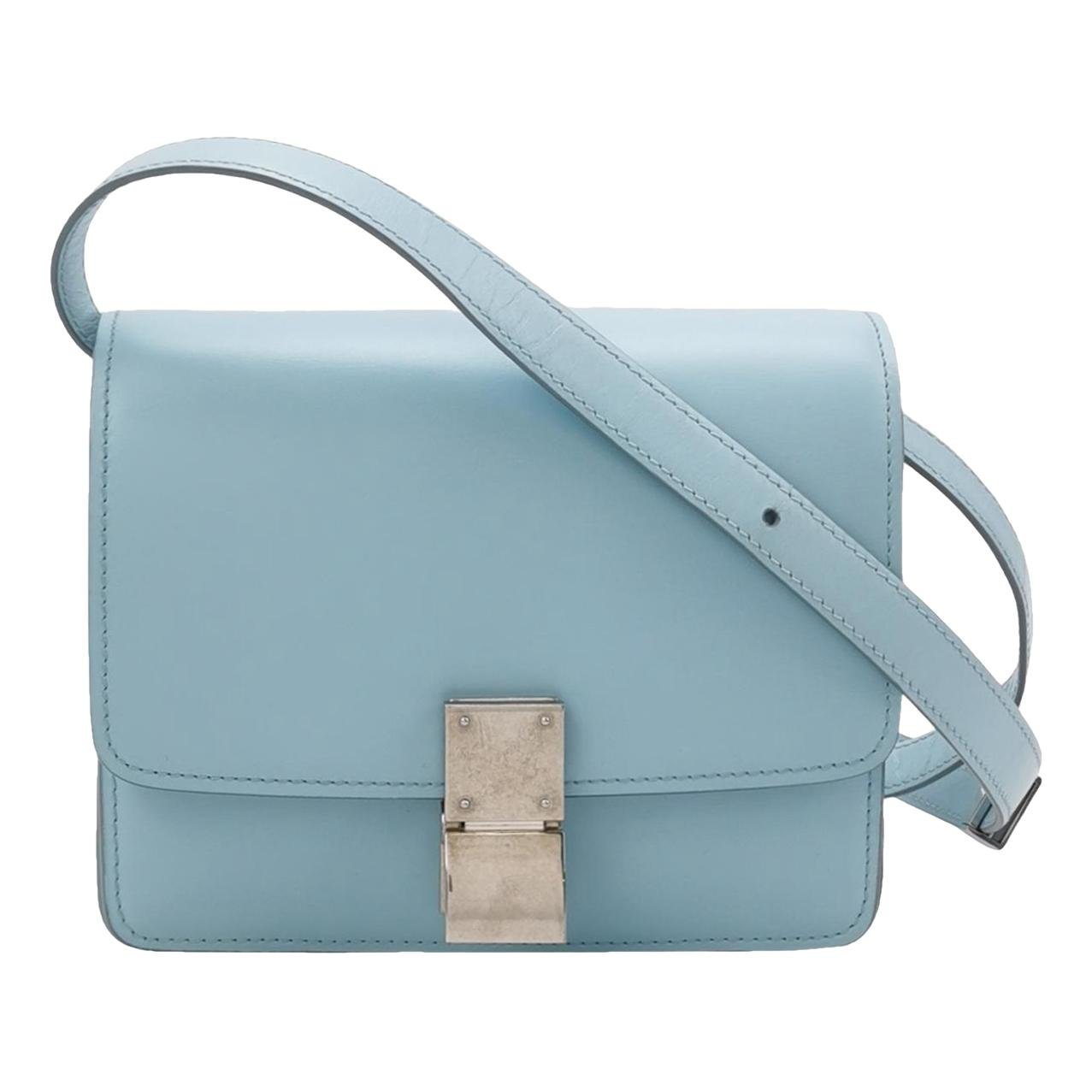 Classic leather crossbody bag