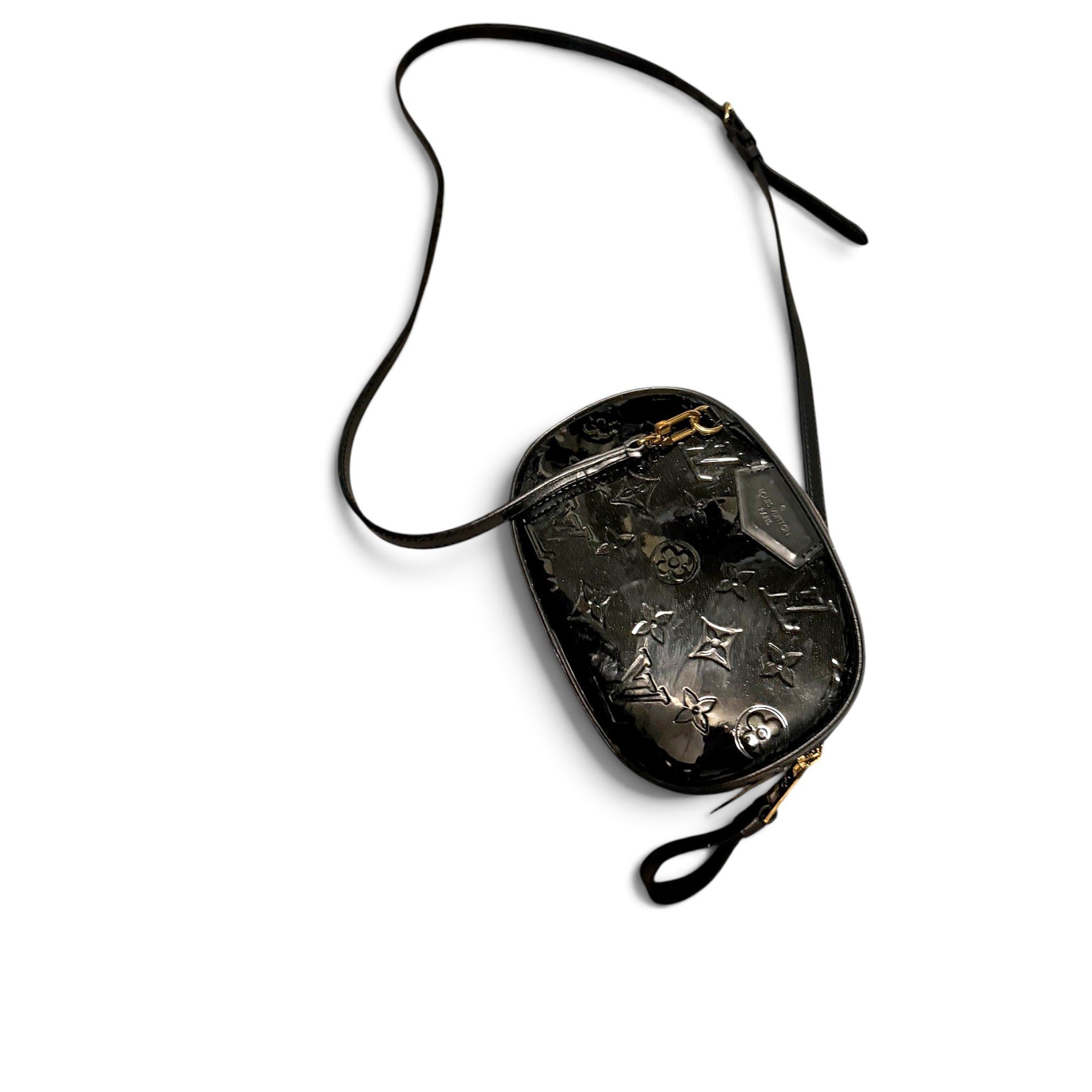 Alma BB patent leather crossbody bag
