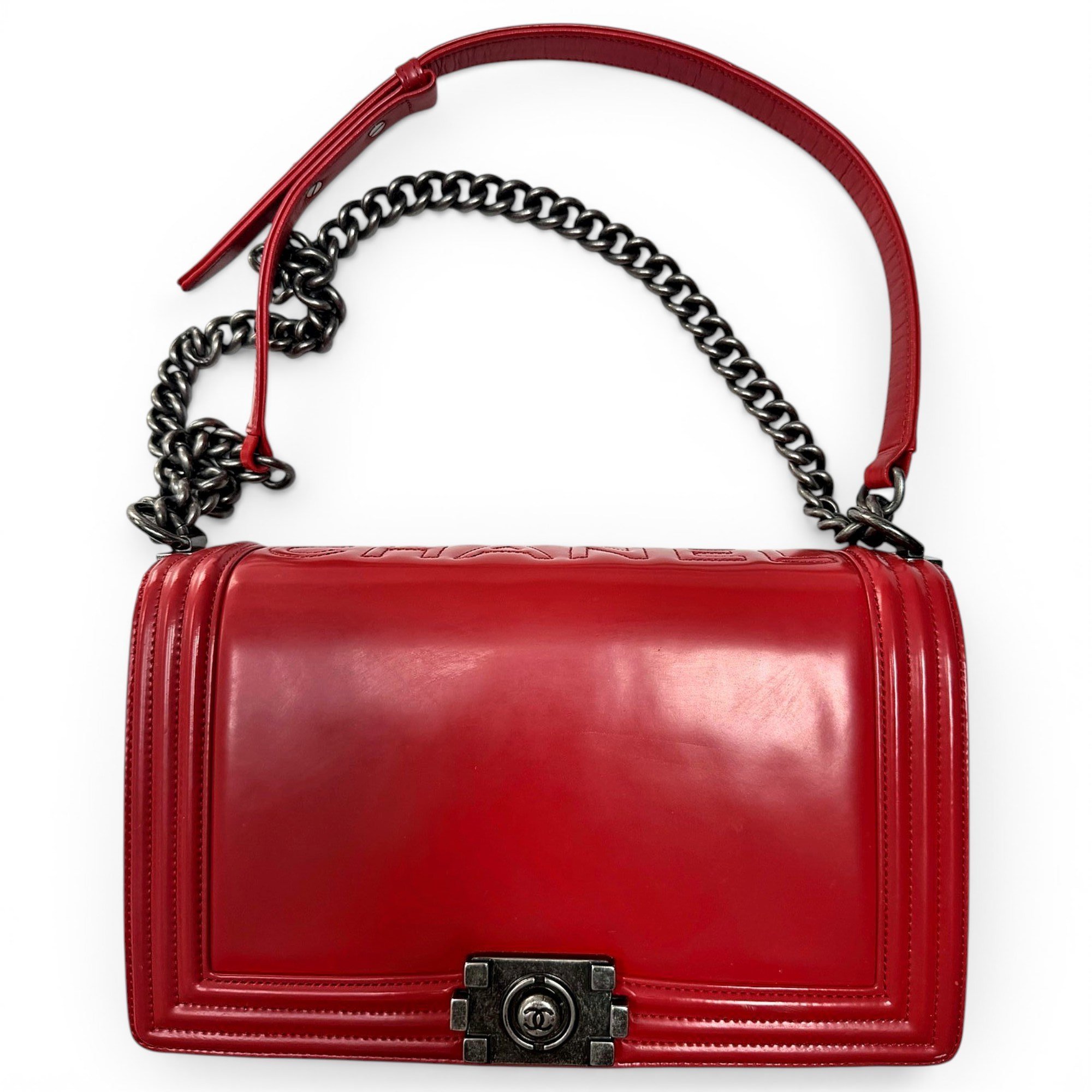 Boy leather handbag