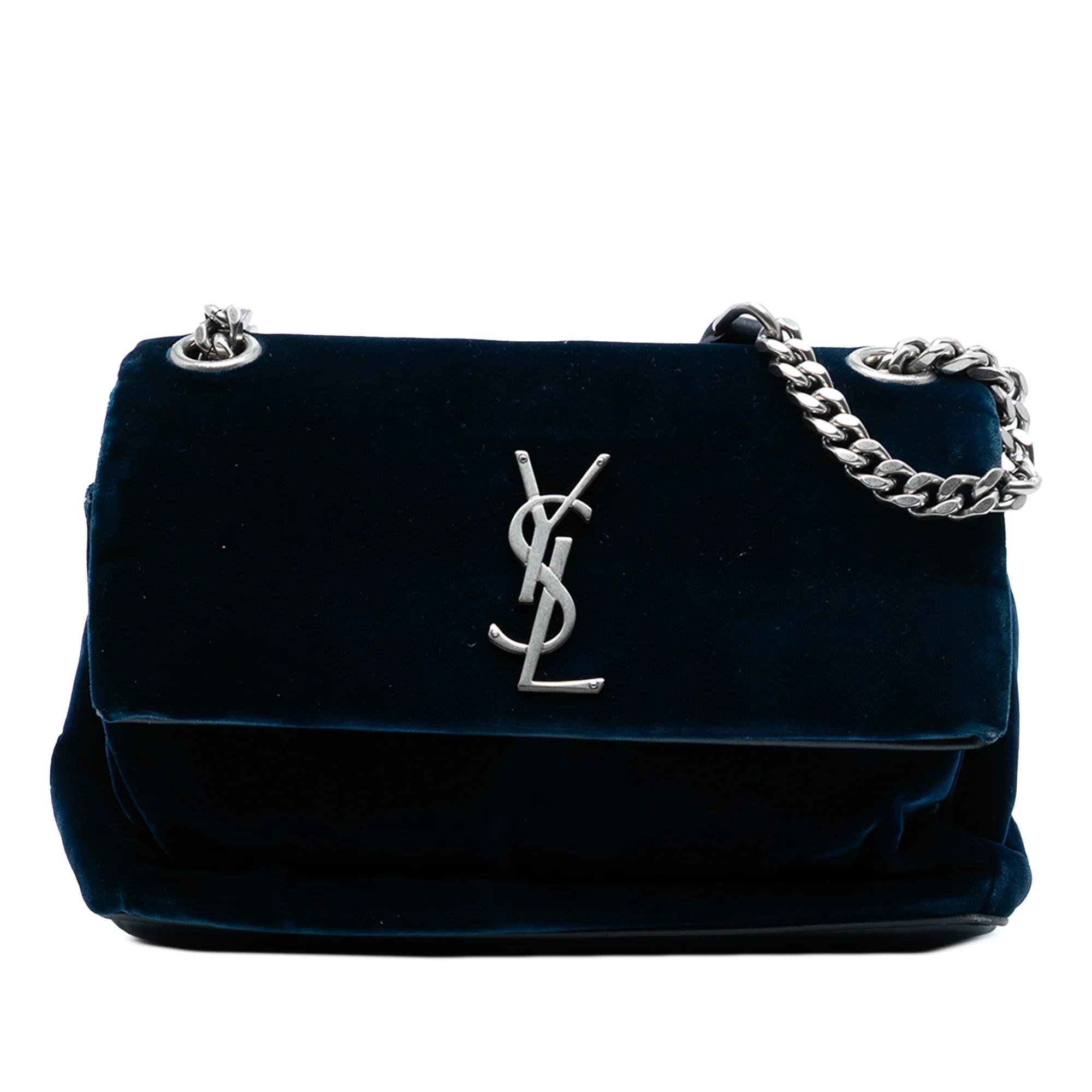 West Hollywood velvet crossbody bag