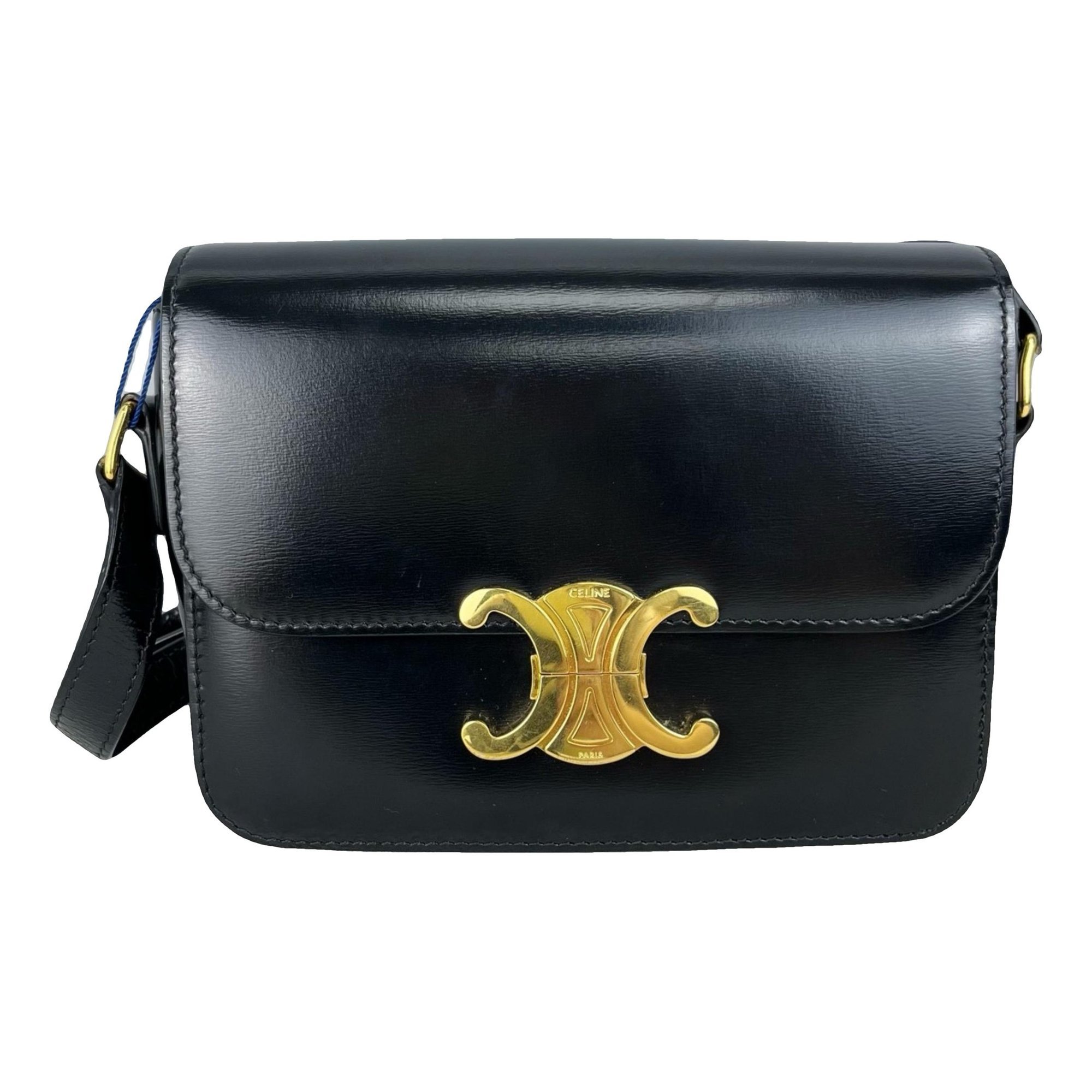 Triomphe leather bag