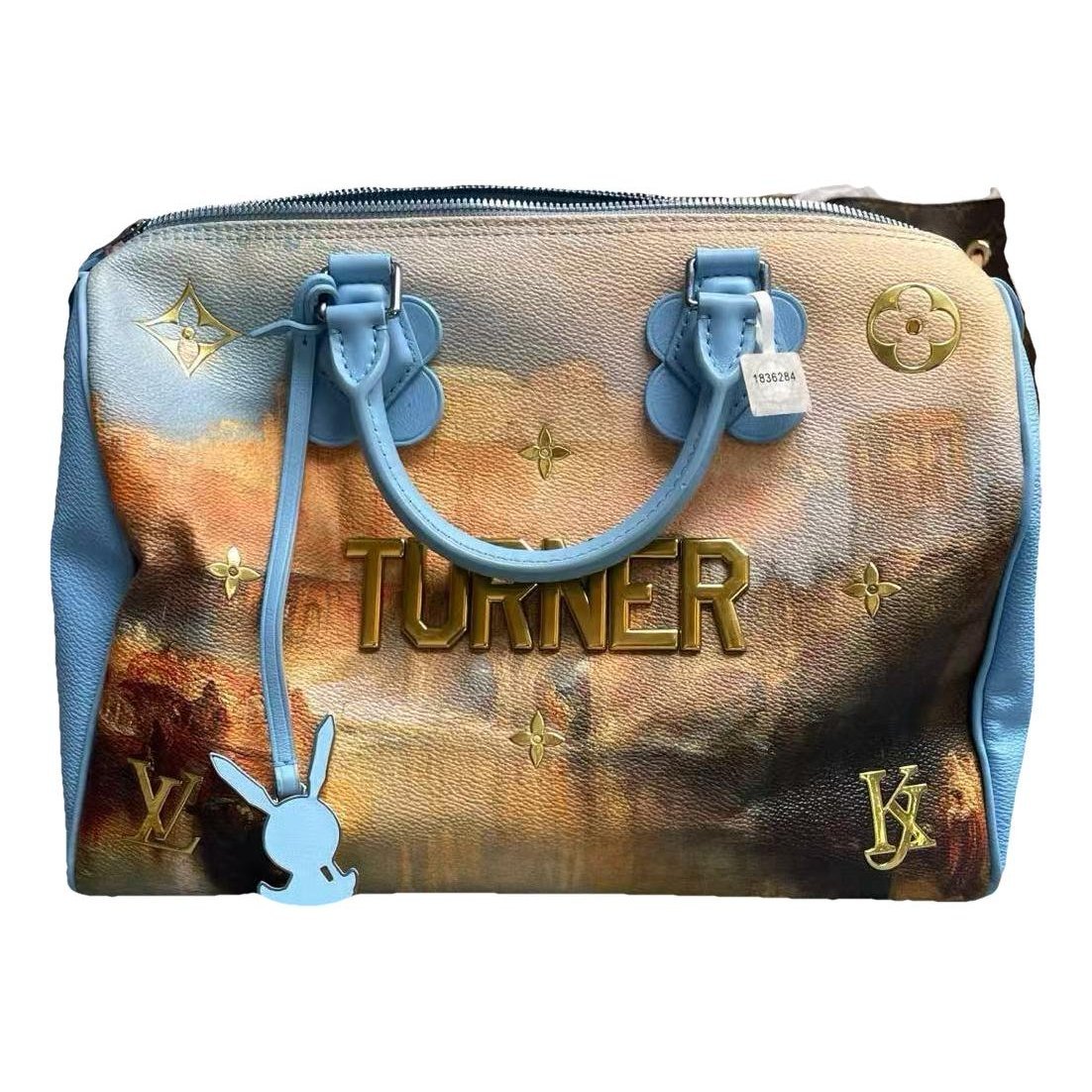Speedy leather handbag