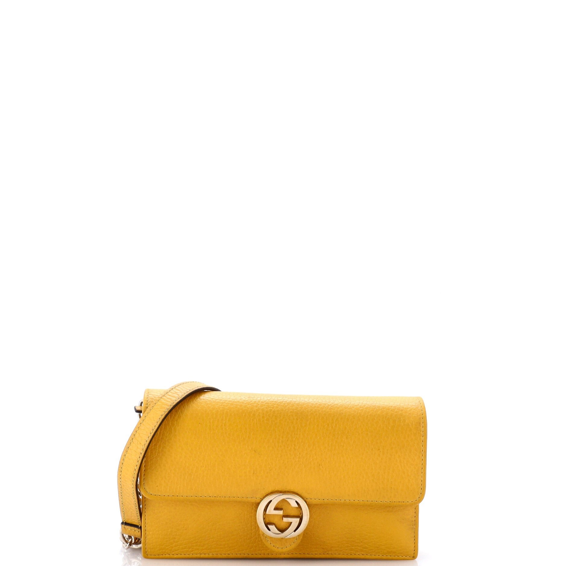 Interlocking Wallet on Chain Leather