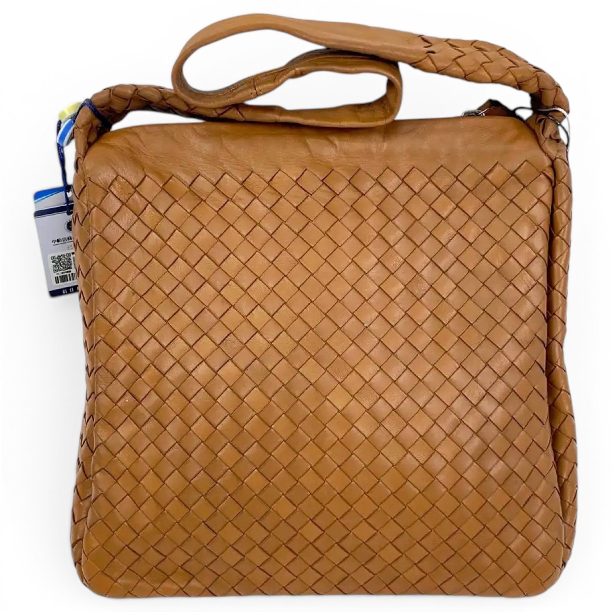 Parachute leather handbag