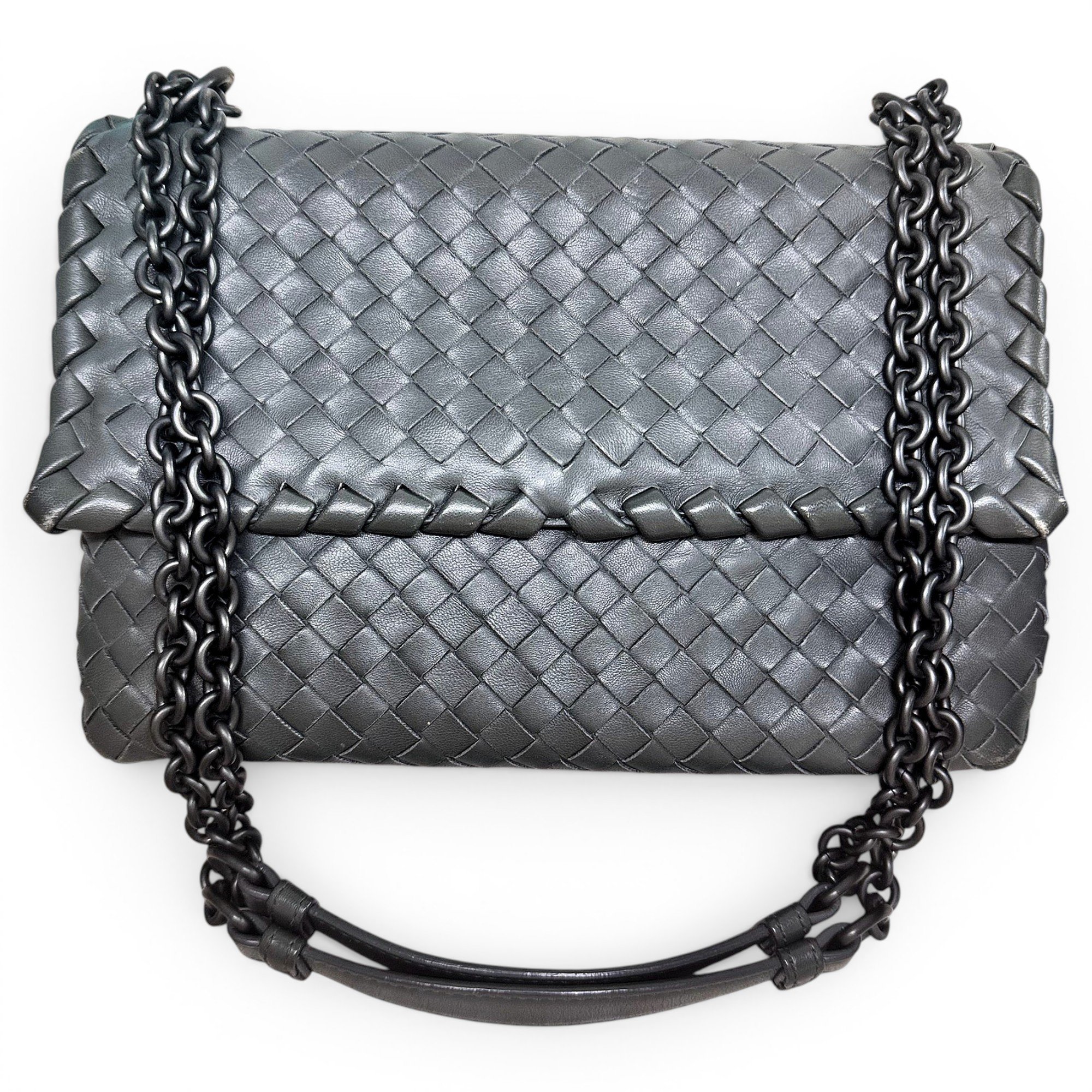 Olimpia leather handbag