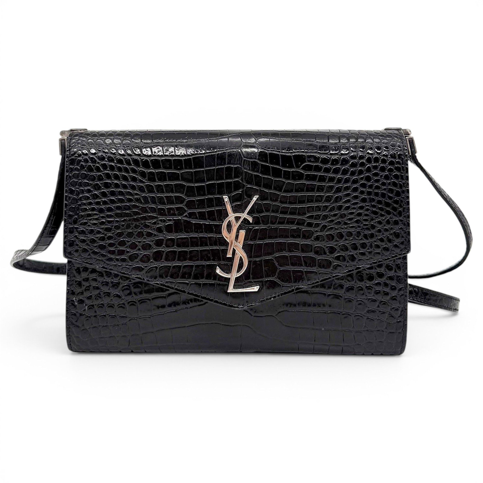 Uptown leather crossbody bag