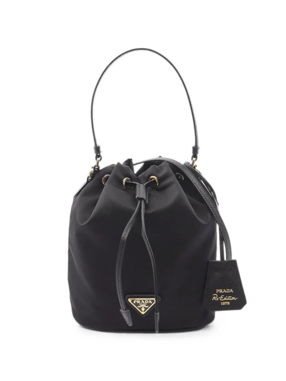 2020s Re-Edition 1978 two-way leather-trims bucket bag