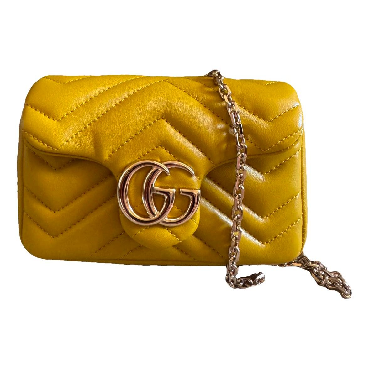GG Marmont Flap leather crossbody bag