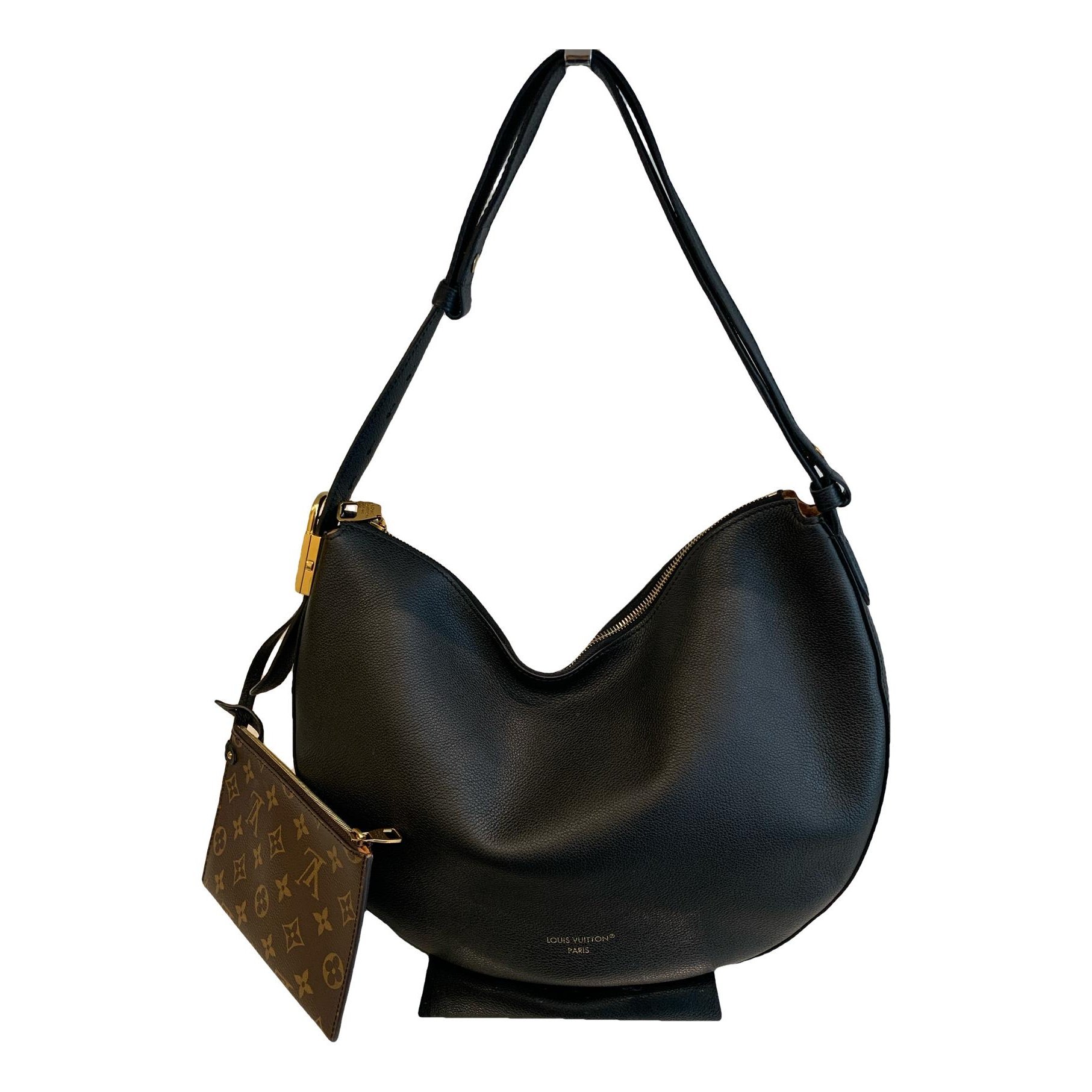 Low Key Hobo leather handbag