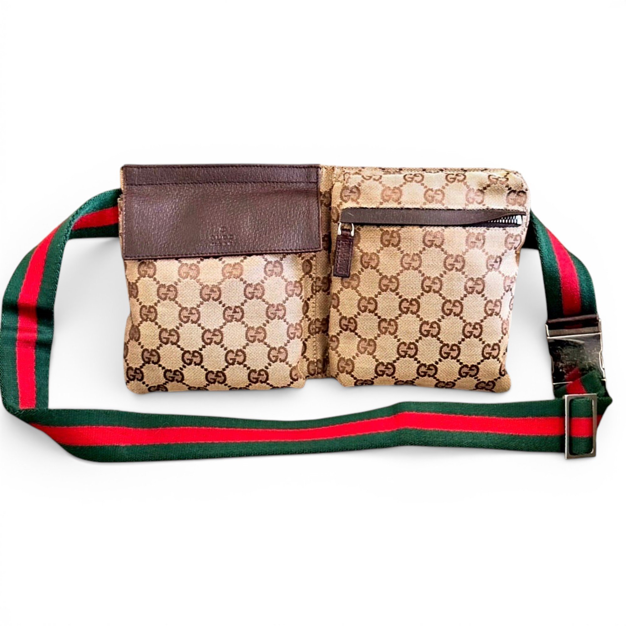 Ophidia cloth crossbody bag