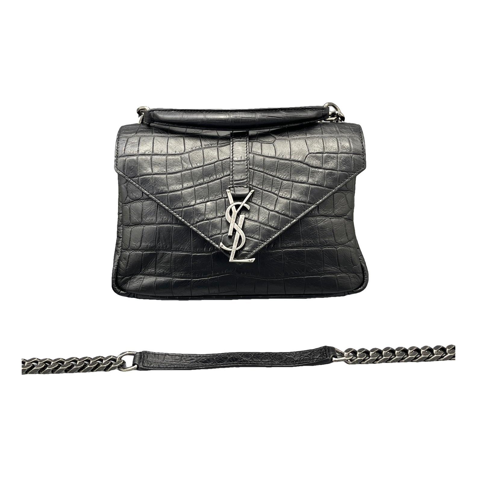 Collége monogramme leather handbag