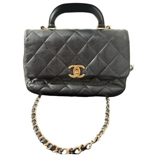 Coco Handle leather handbag