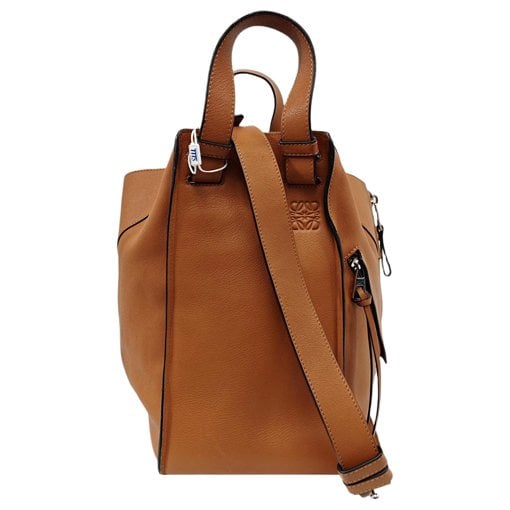 Hammock leather handbag