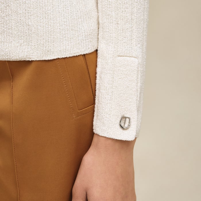 Blanc Naturel Long-sleeve Sweater