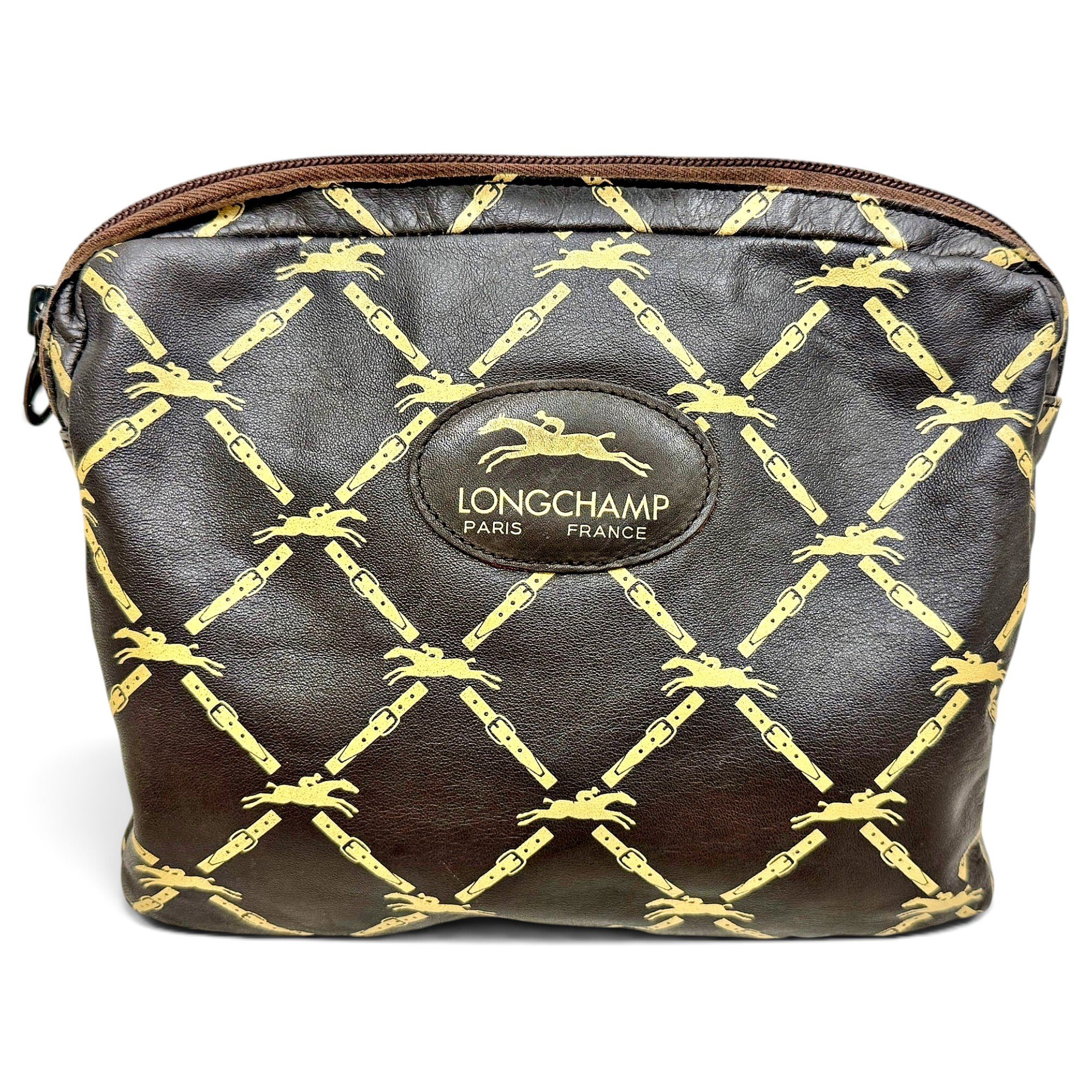 Longchamp Leather clutch bag