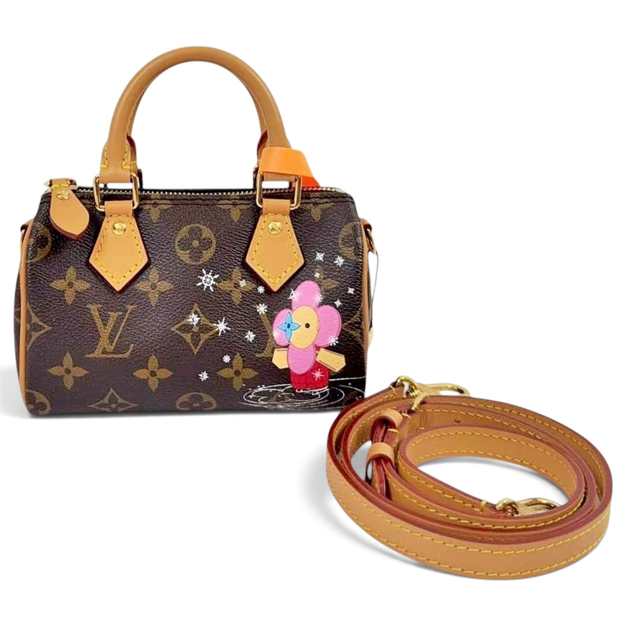 Speedy Bandoulière leather handbag