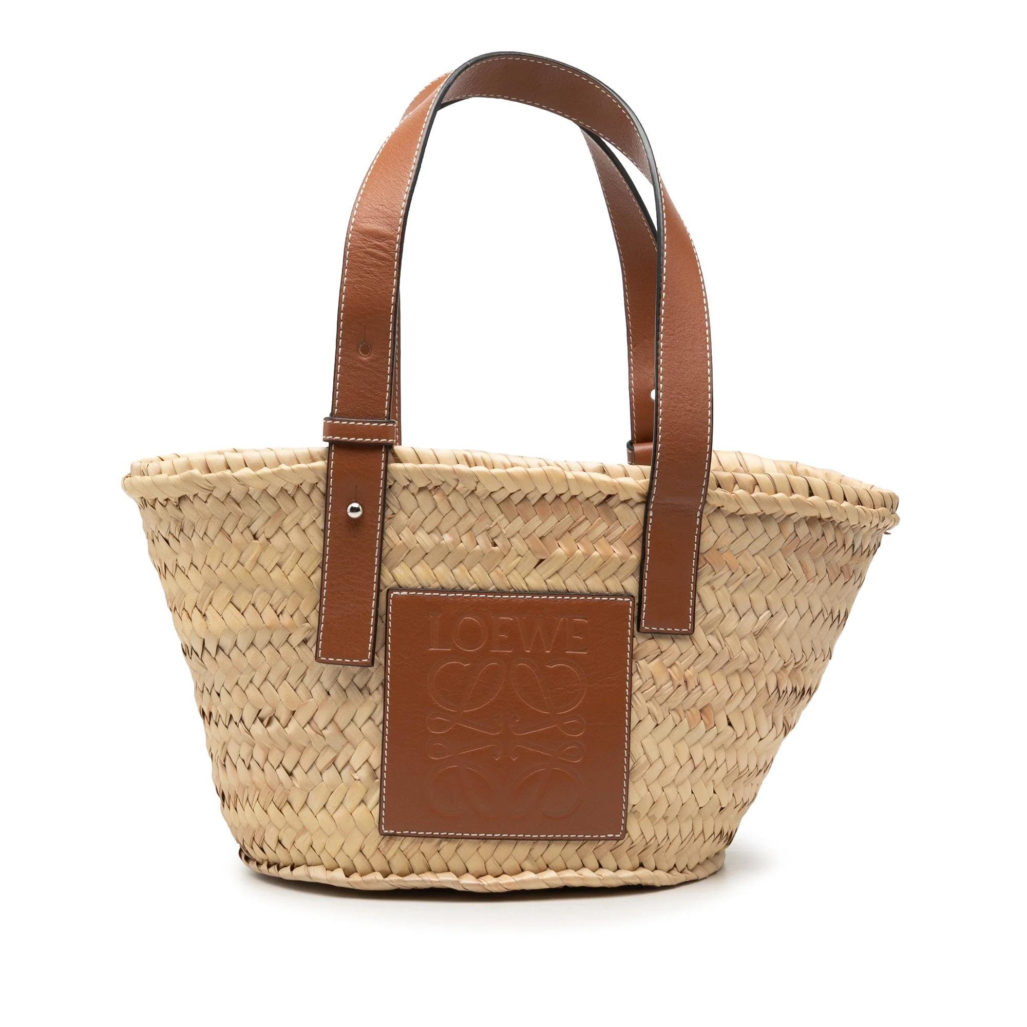 Anagram leather tote