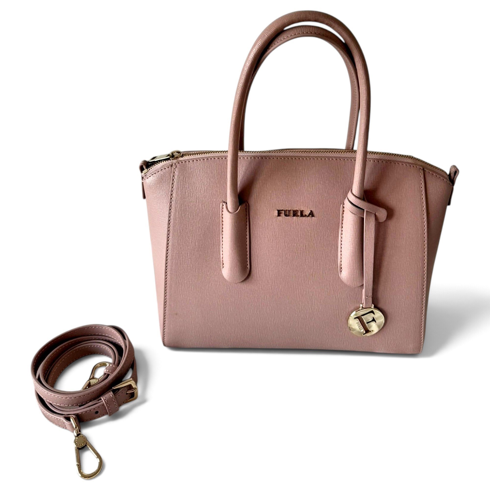 Leather satchel
