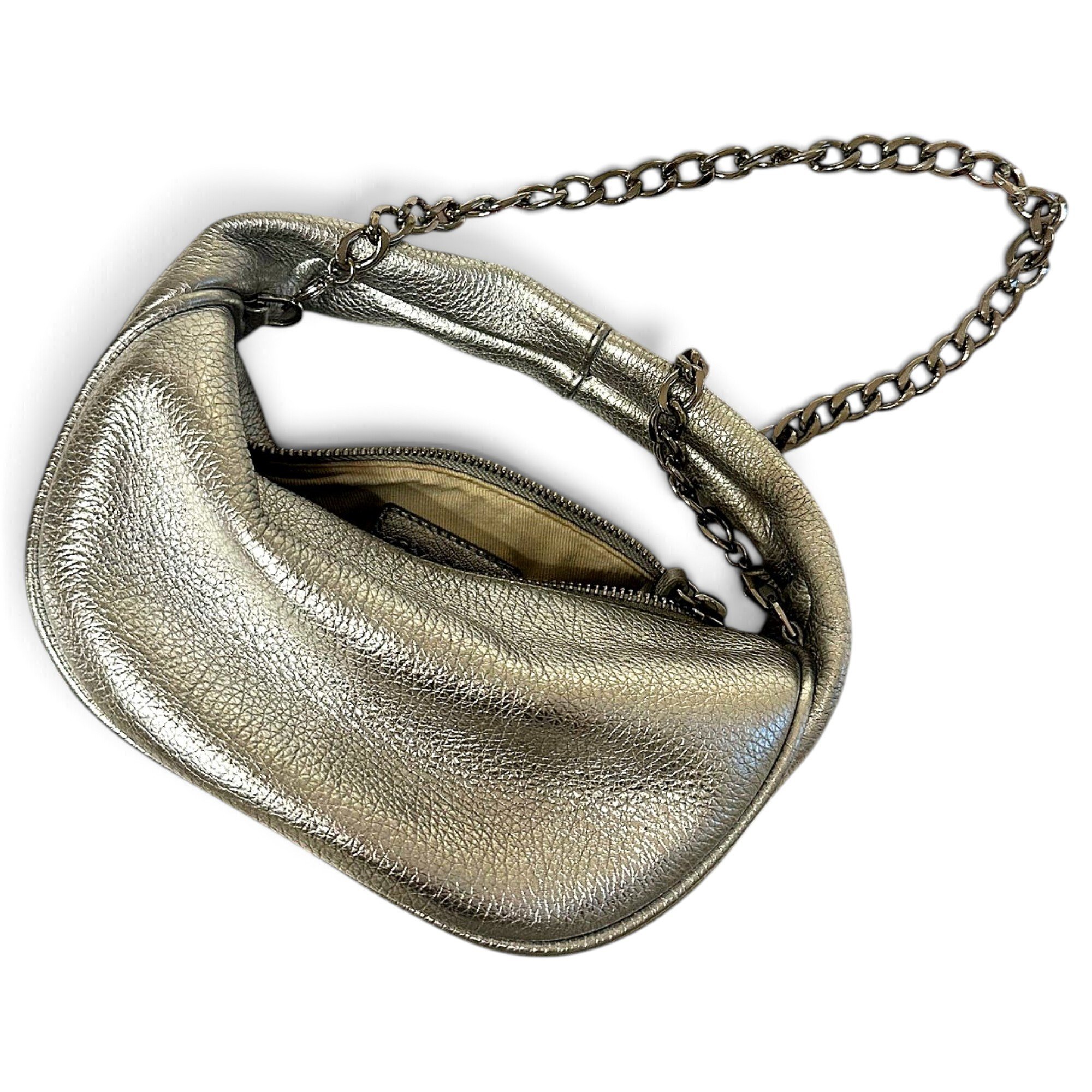 Baby Cush leather handbag