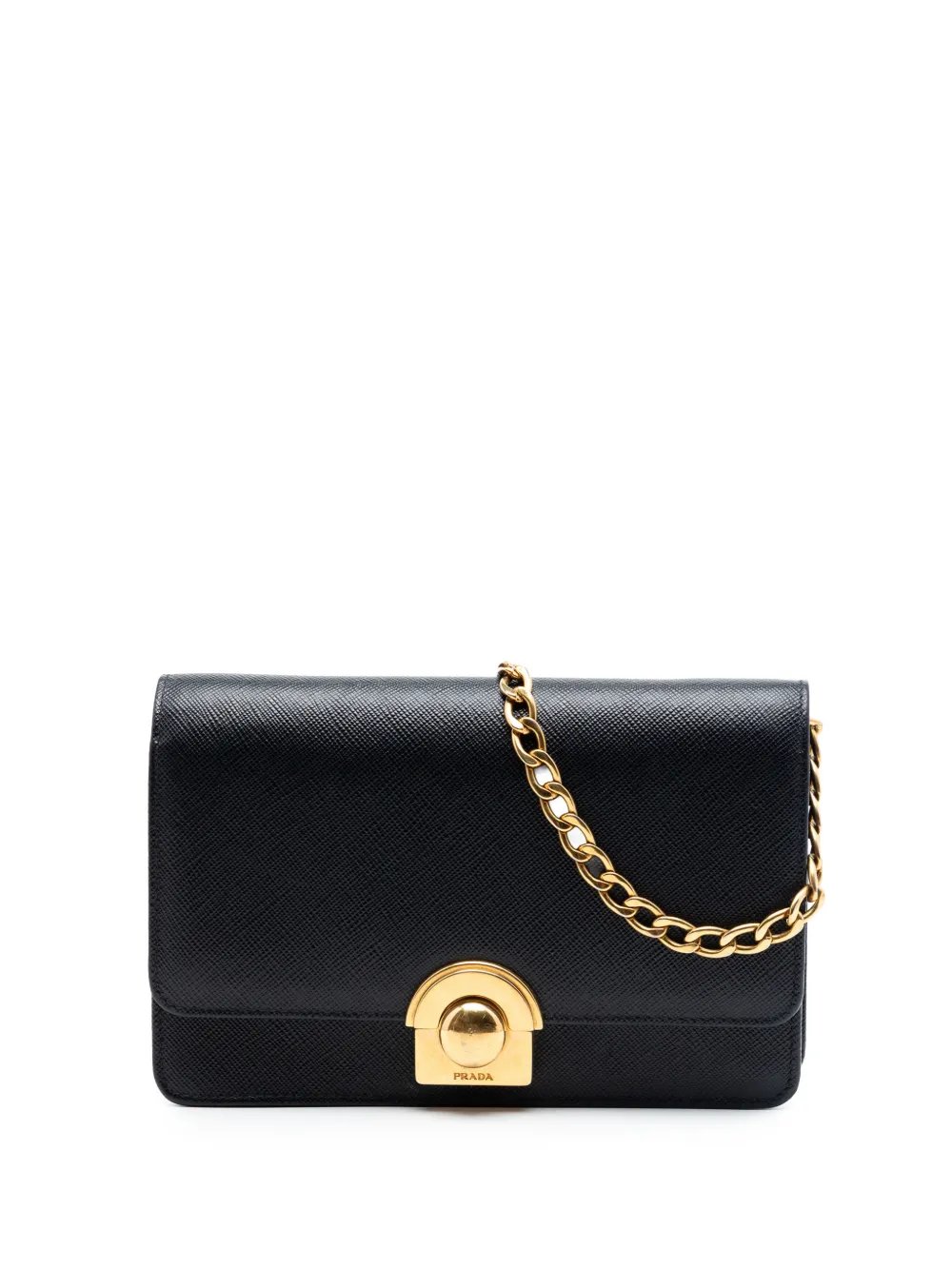 2010-2026 Saffiano Arcade Wallet On Chain crossbody bag