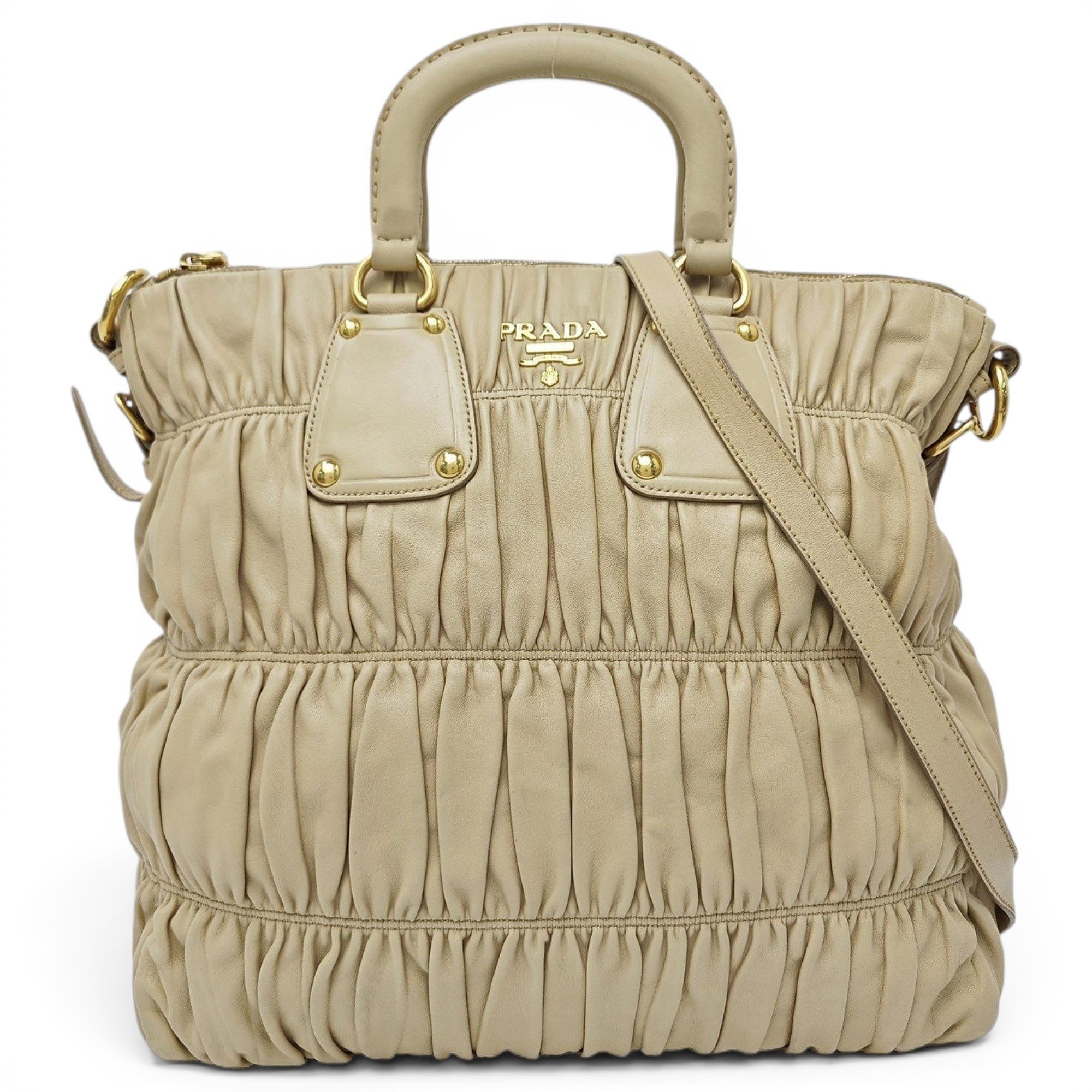 Leather handbag