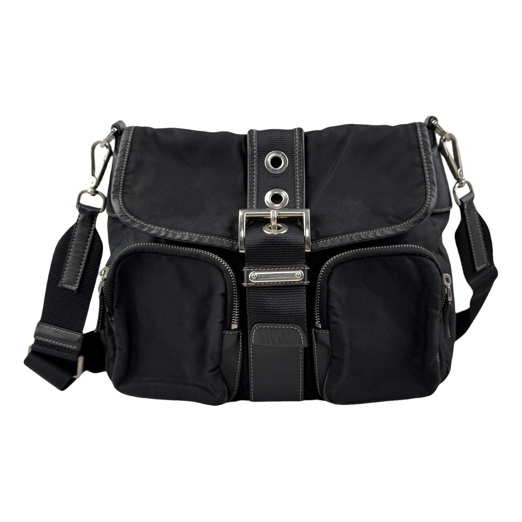 Re-Nylon cloth handbag