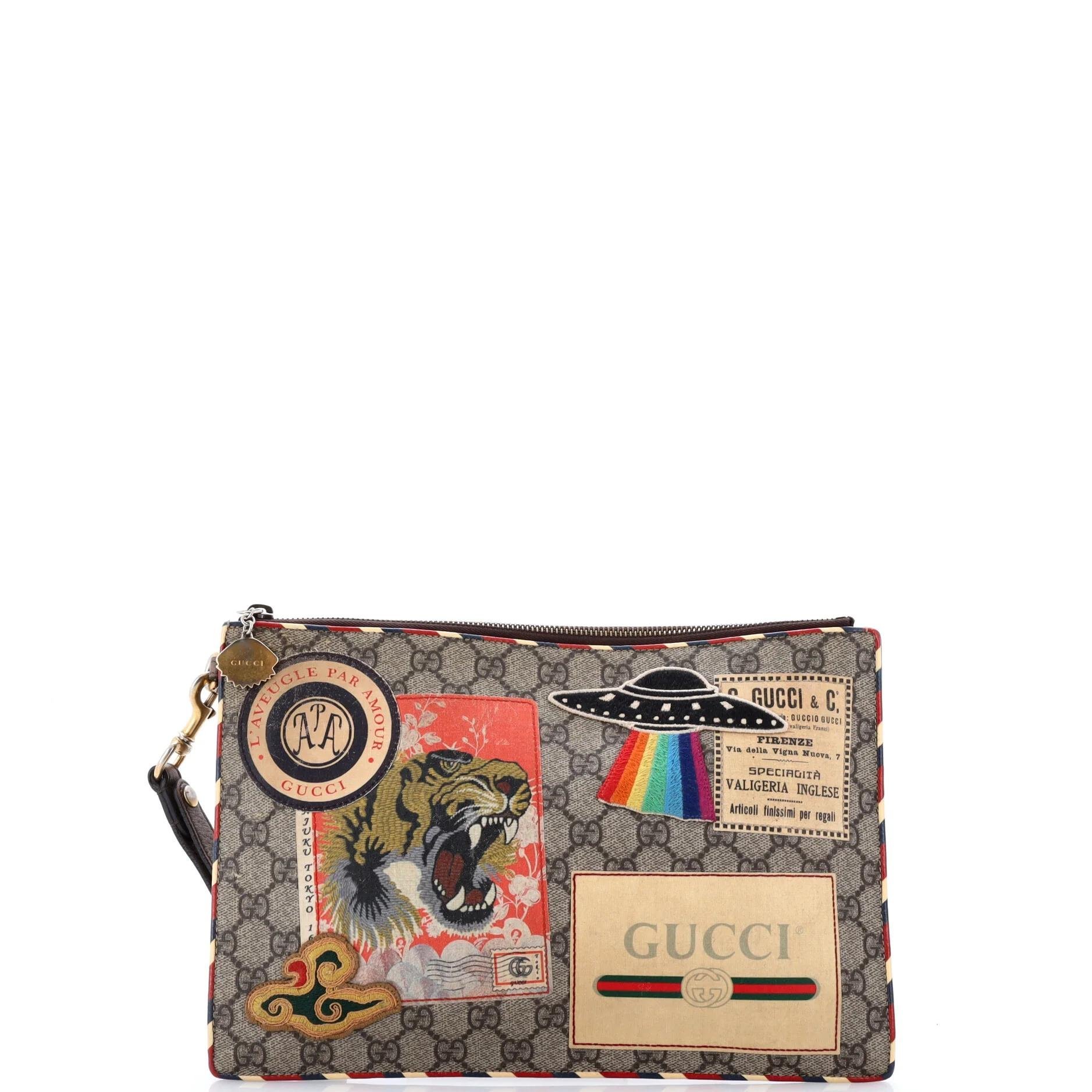 Cloth clutch bag