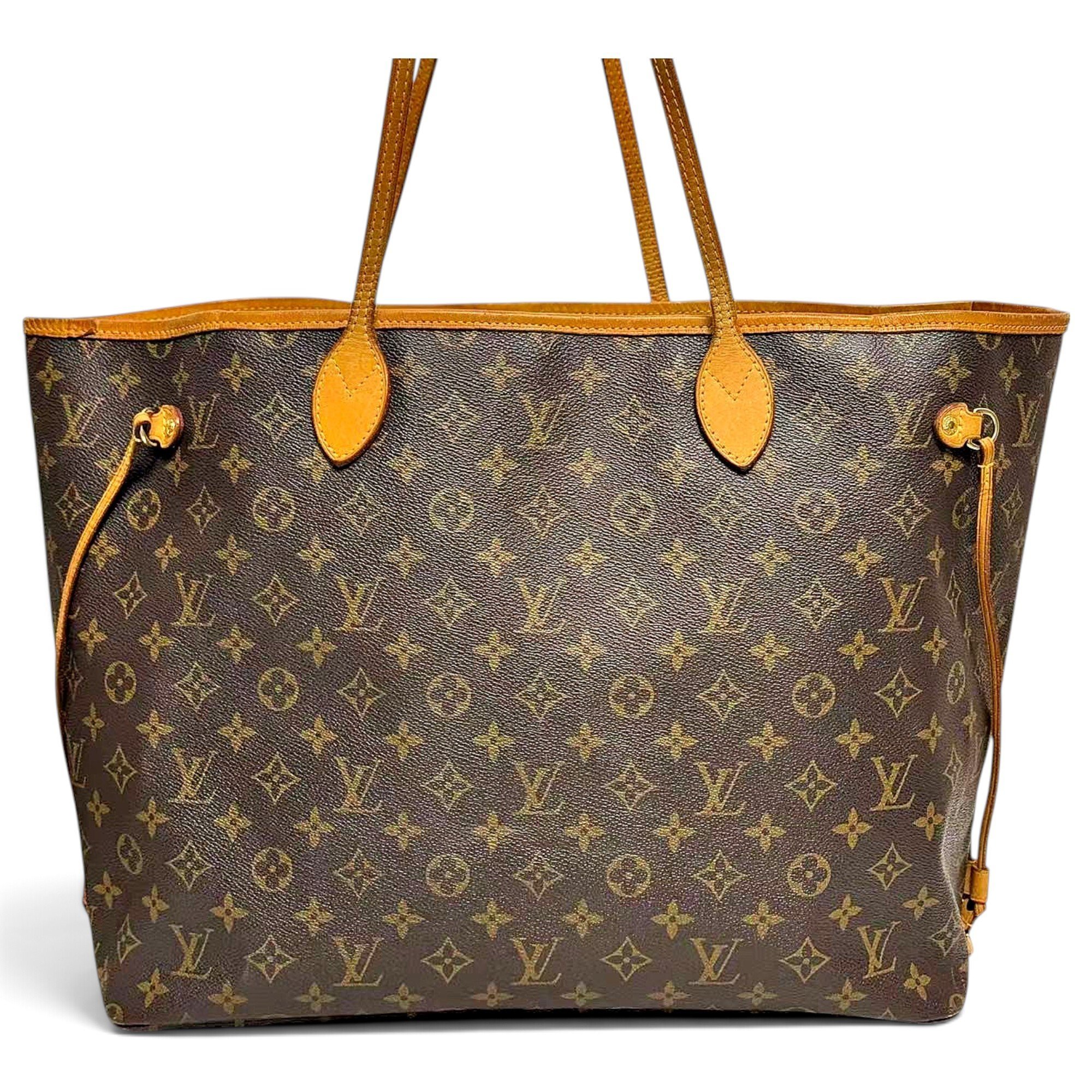 Neverfull leather tote
