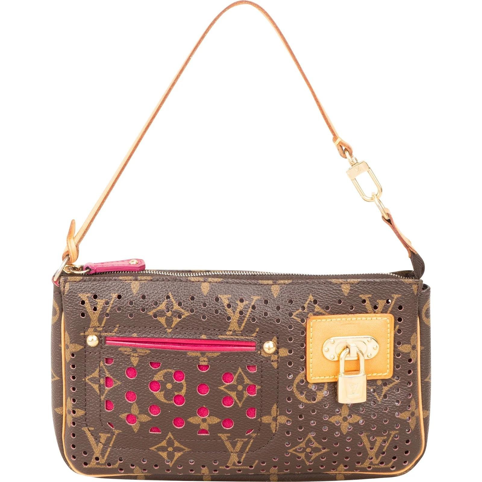 Pochette Accessoire leather handbag