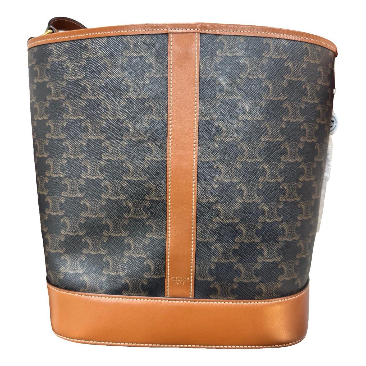 SAC SEAU leather handbag