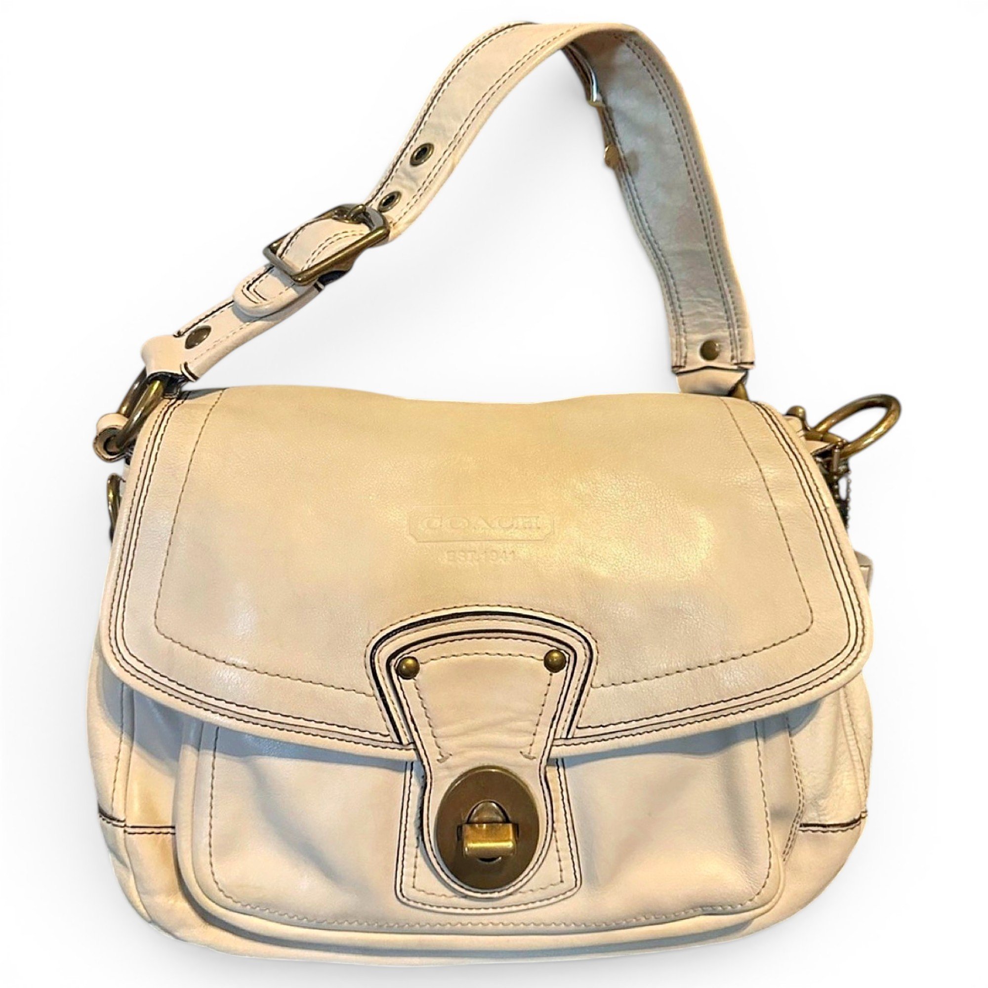 Leather handbag