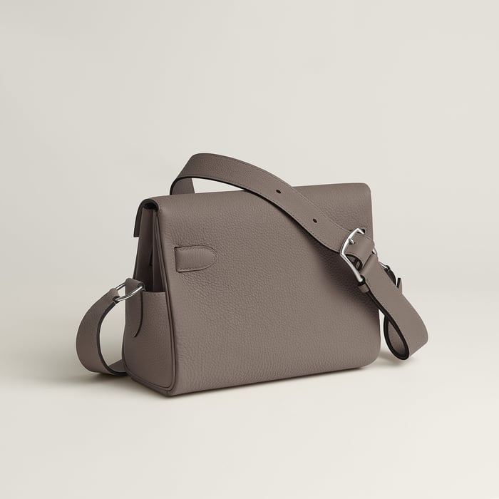 Gris Étain Kelly Messenger Bag