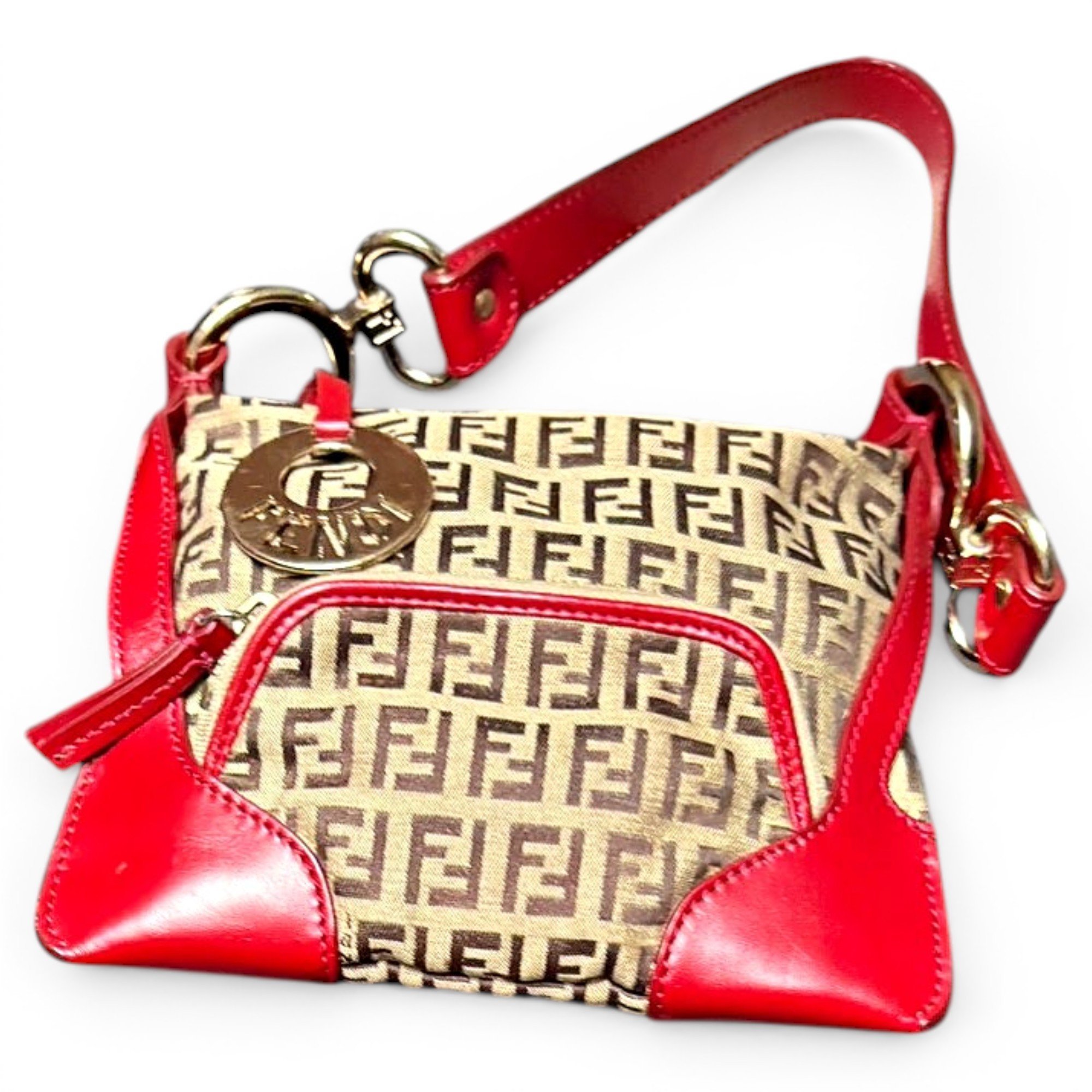 Oyster leather handbag