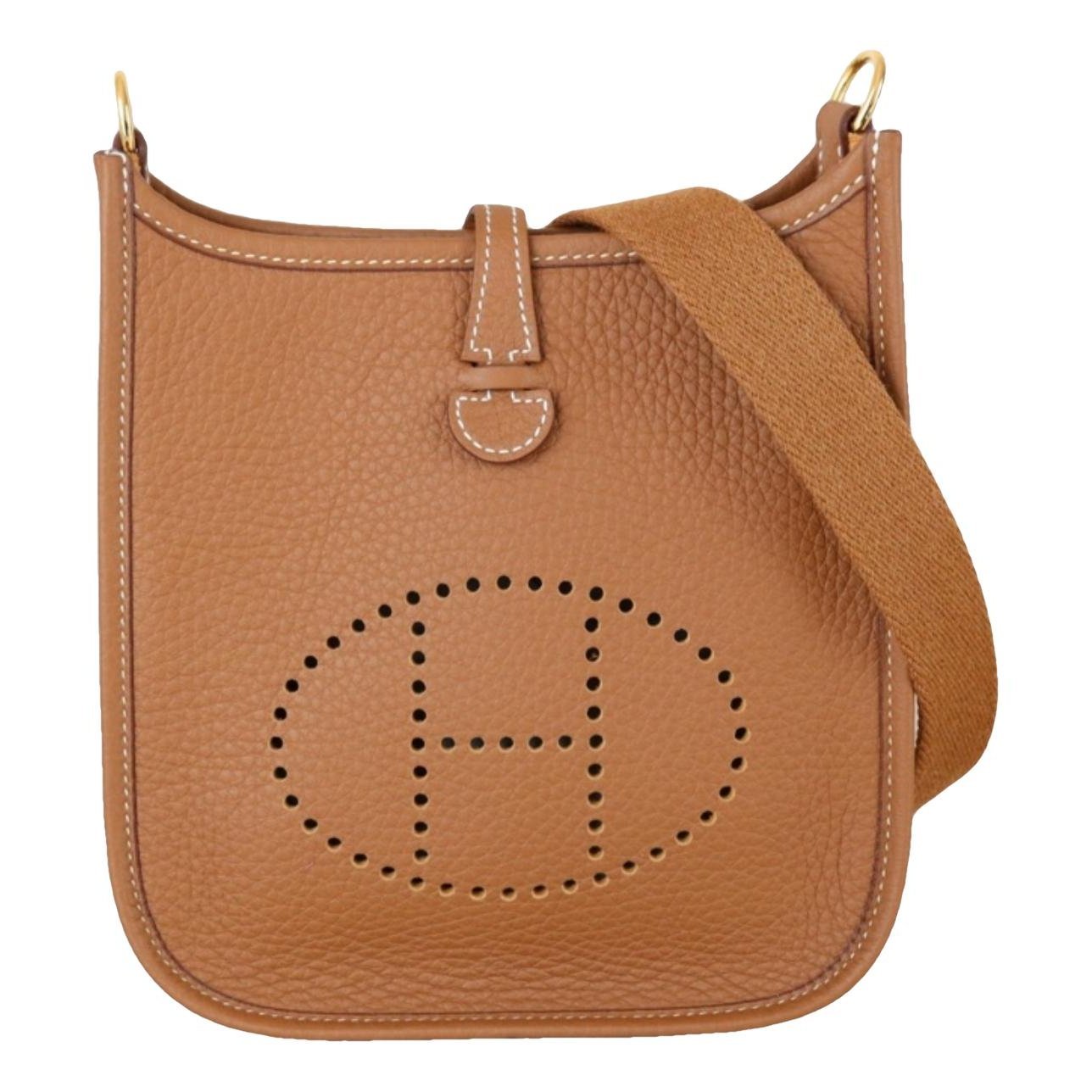 Mini Evelyne leather handbag