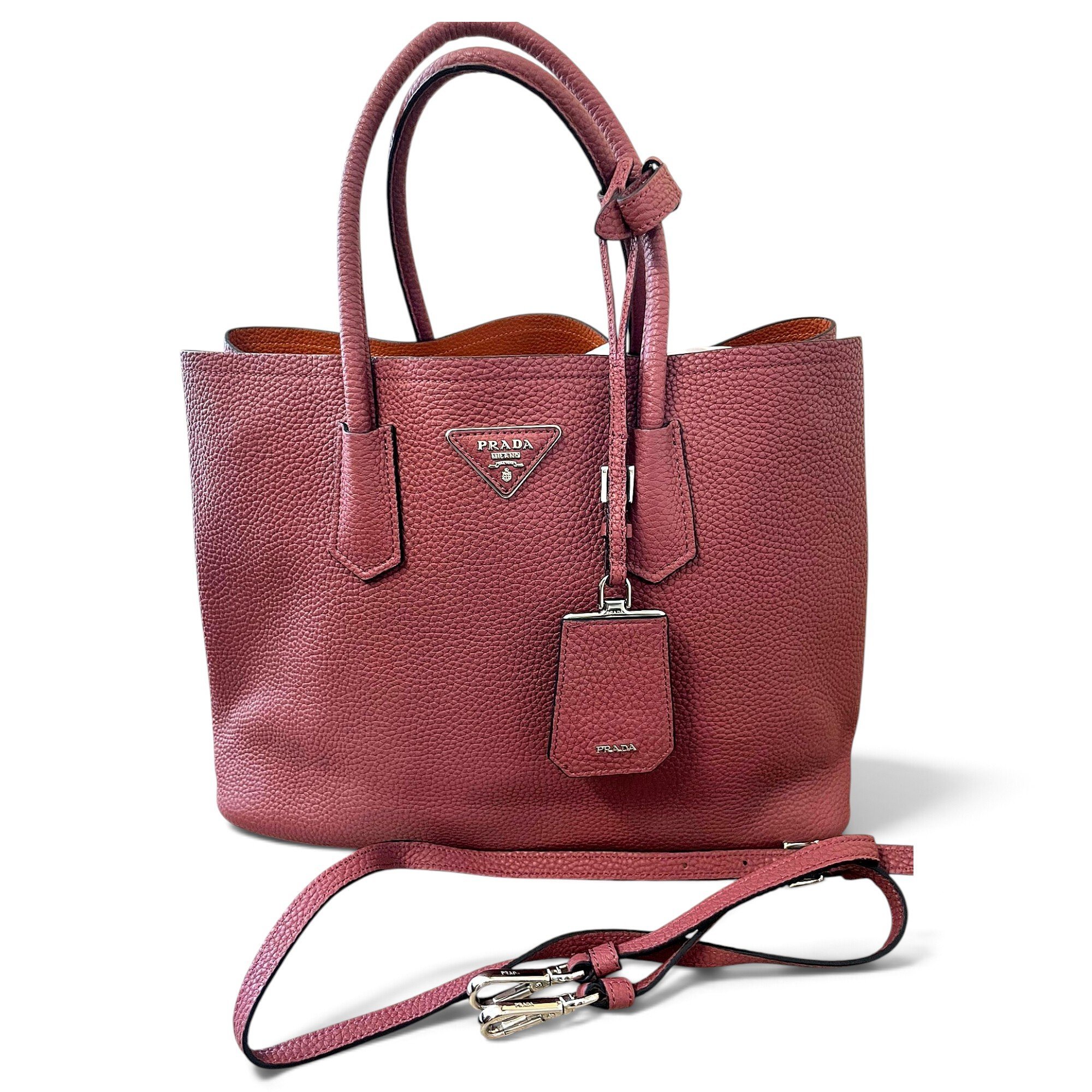 Prada Double leather handbag